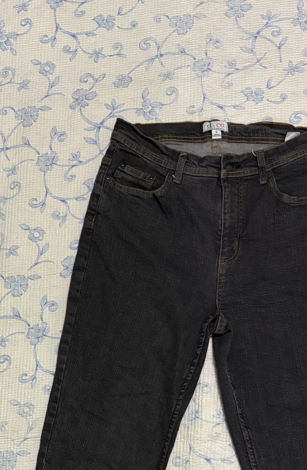 Denim & Co. Denim Company Streetwear Jeans Low Flared Denim Size US 30 / EU 46 - 6 Thumbnail