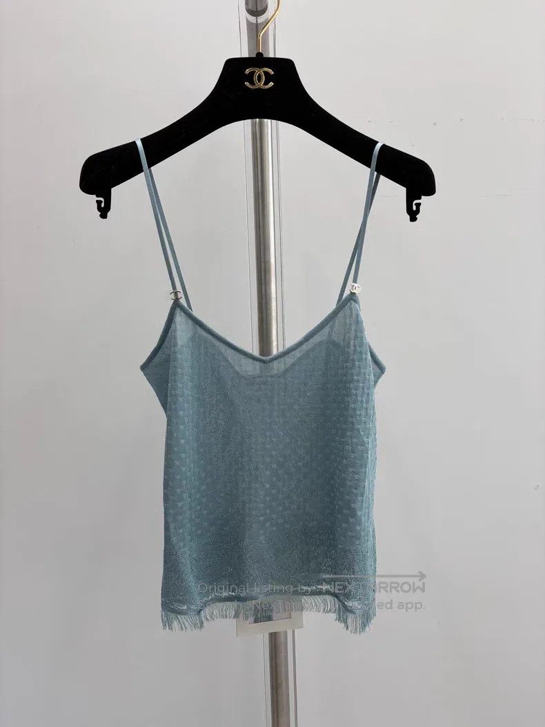 Chanel Chanel Blue silk sling Size XXS / US 00 / IT 34 - 2 Thumbnail