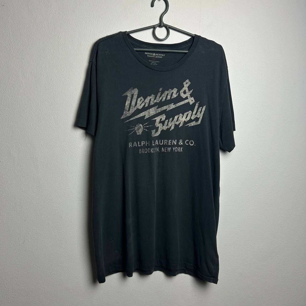 Denim & Supply Ralph Lauren Designer Denim & Supply Ralph Lauren big logo streetwear tee Size US XL / EU 56 / 4 - 1 Thumbnail