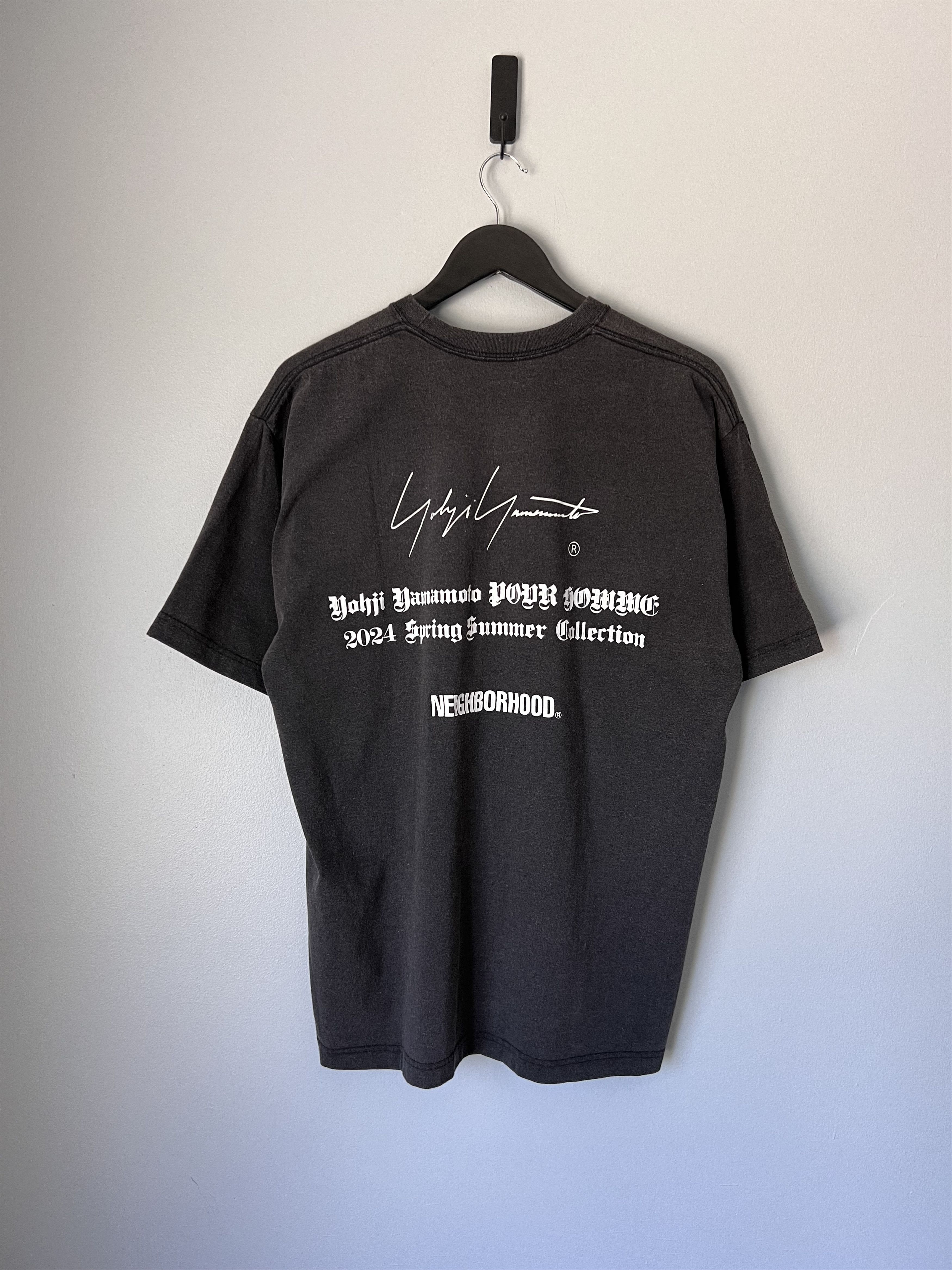Neighborhood × Yohji Yamamoto Yohji Yamamoto Neighborhood Tee in Grey Size US L / EU 52-54 / 3 - 6 Thumbnail
