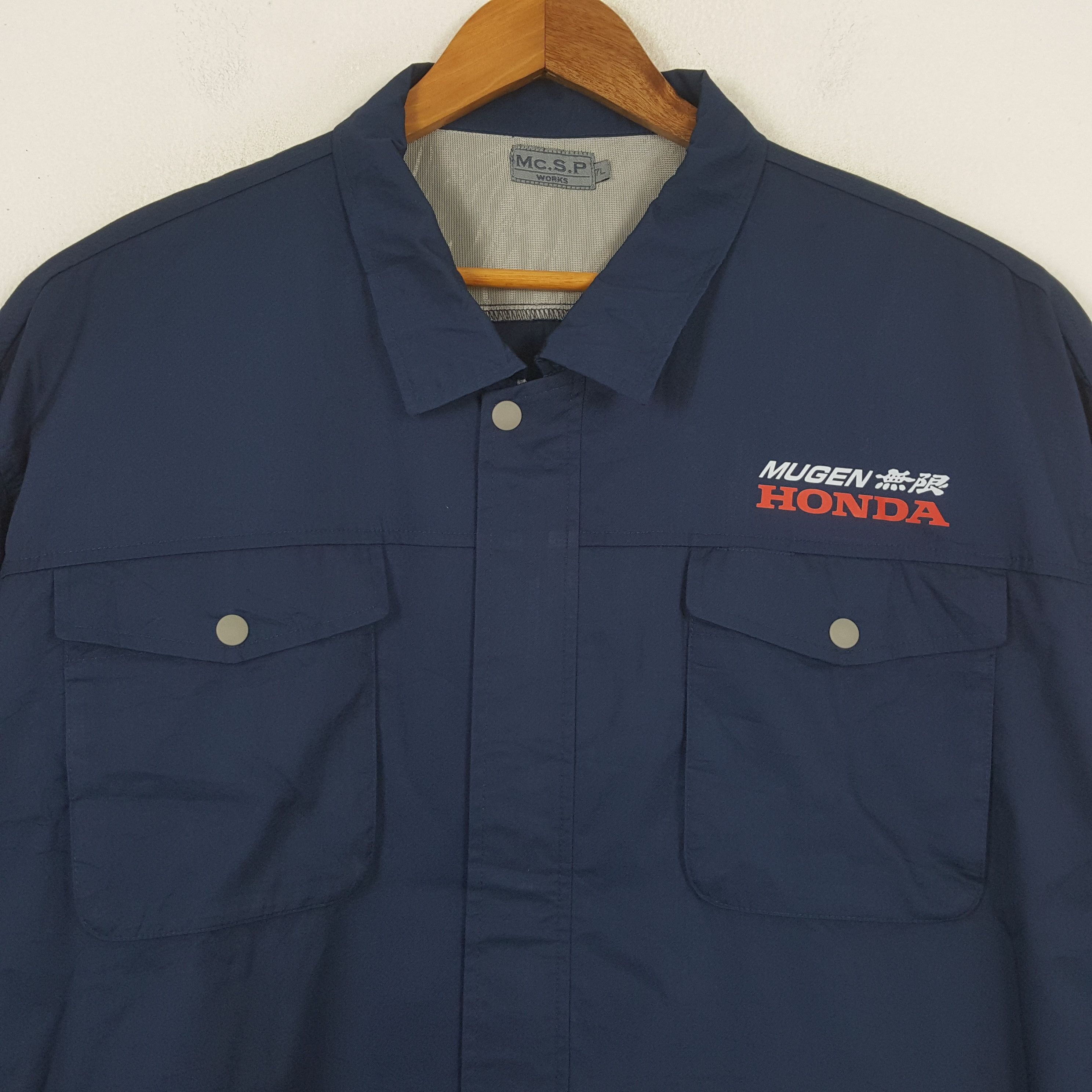 Japanese Brand × Vintage Vintage MUGEN HONDA Japan Racing Team Custom Jacket C287N19 Size US XXL / EU 58 / 5 - 6 Thumbnail