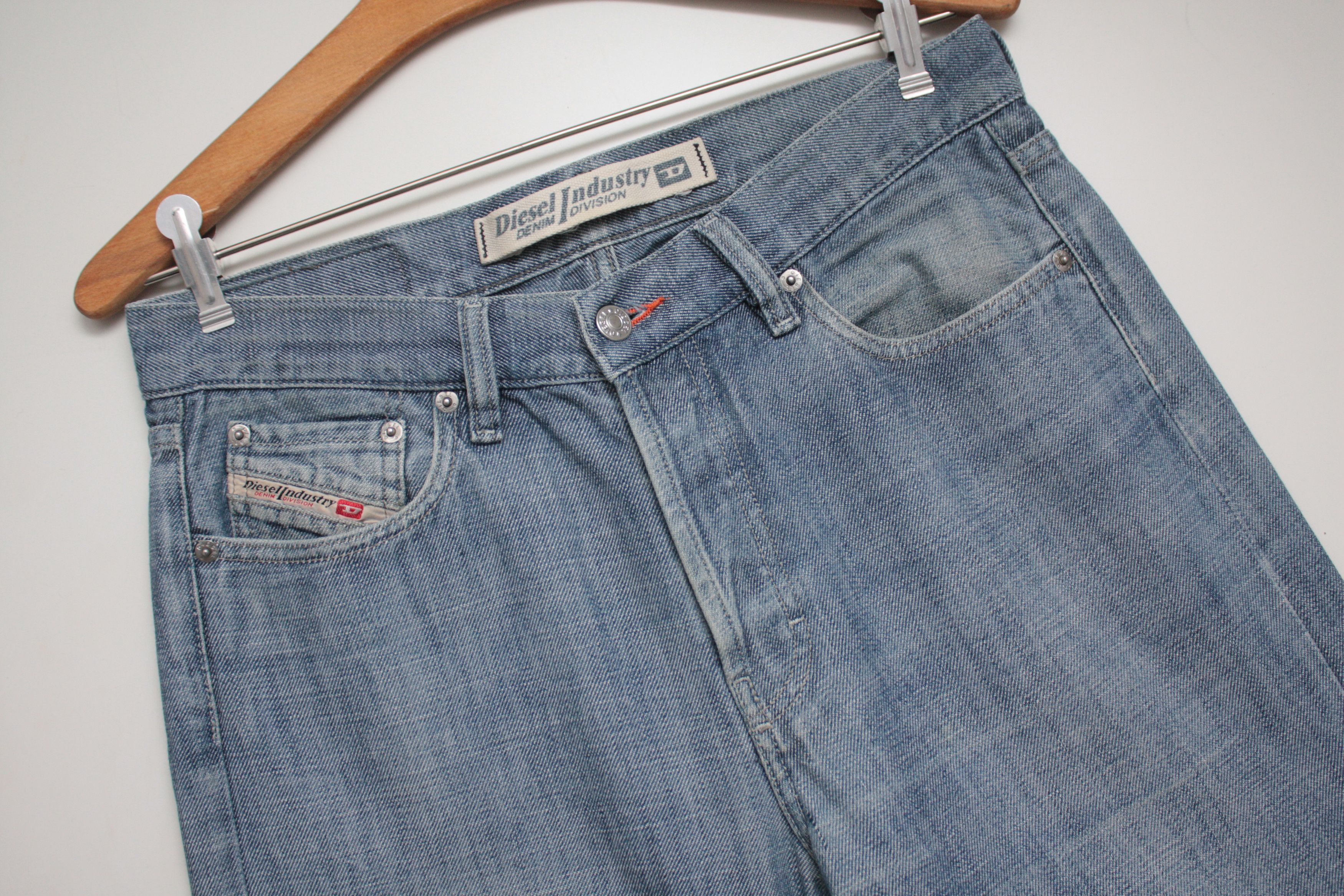 Diesel Vintage Blue Denim Jeans Men's 31 Made In Italy