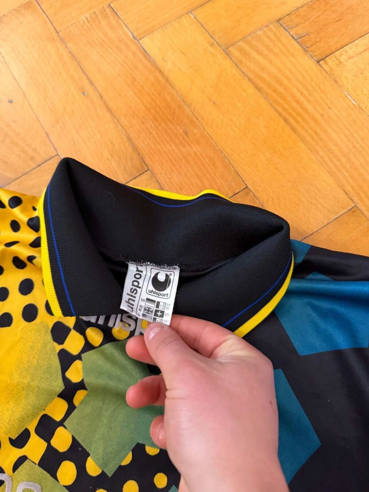 Other Uhlsport 90s Goalkeeper Football Shirt Soccer Jersey 1 Sz Xl Size US XL / EU 56 / 4 - 7 Thumbnail