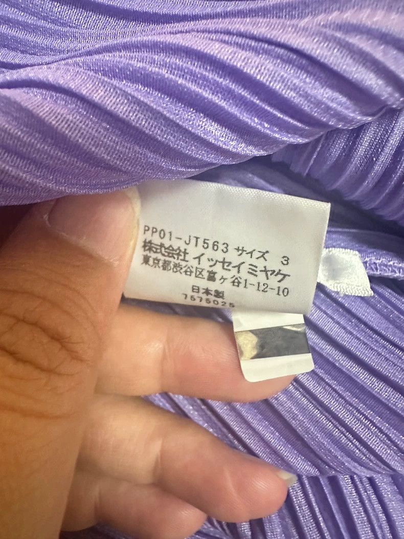 Issey Miyake Issey Miyake size:3 Purple kelp spring top Size S / US 4 / IT 40 - 4 Thumbnail