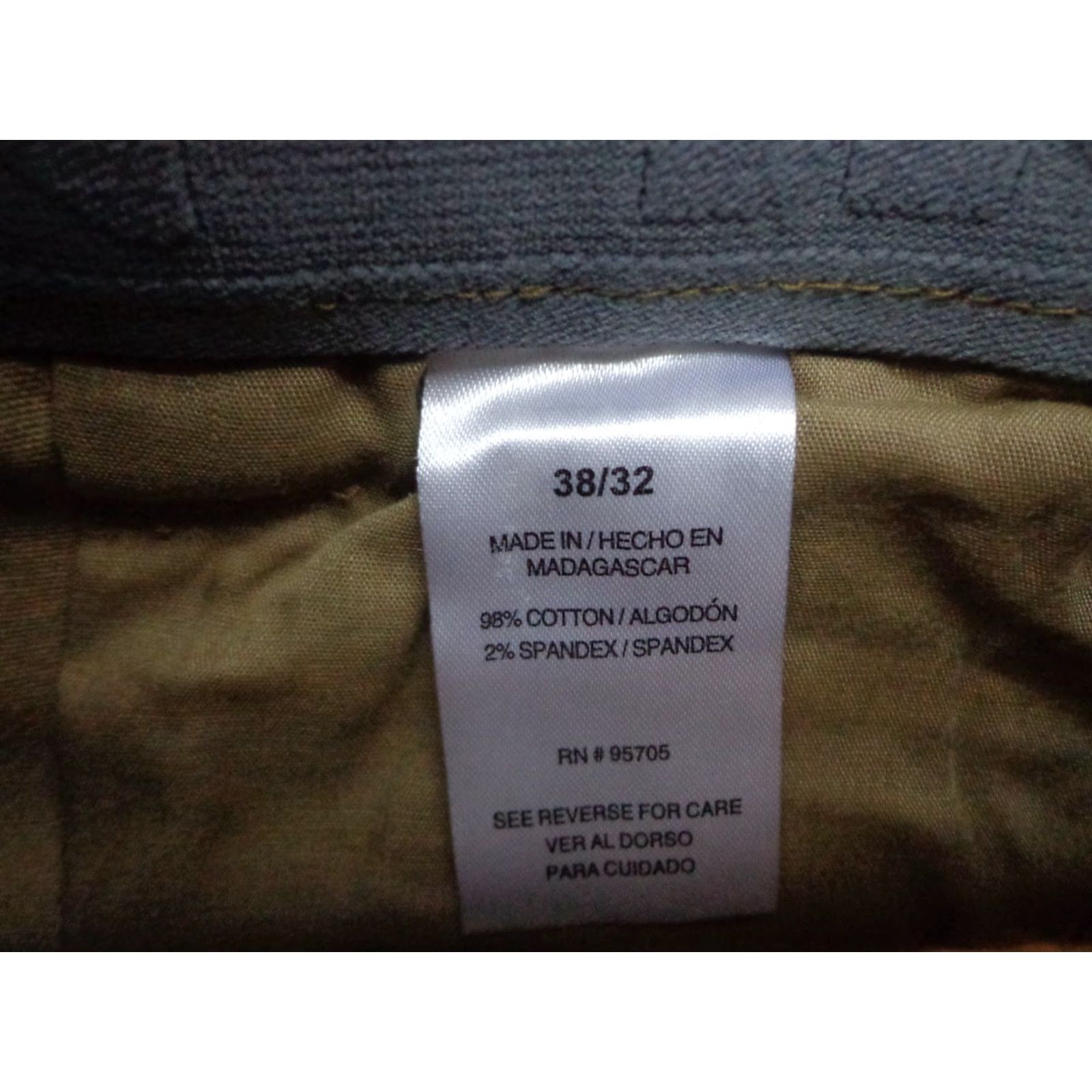 Vintage IRON Co. Liberty Cargo Pants Cargo Pant 38x32 Men Beige 98% Cotton/2% Spandex Stretch Straight 32in Boardwalk Khaki Size US 38 / EU 54 - 3 Thumbnail