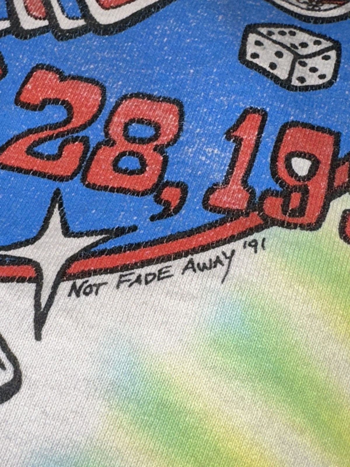 Grateful Dead × Liquid Blue VTG 1991 Grateful Dead Casino Poker Dealer Single Stitch XL Size US XL / EU 56 / 4 - 9 Thumbnail