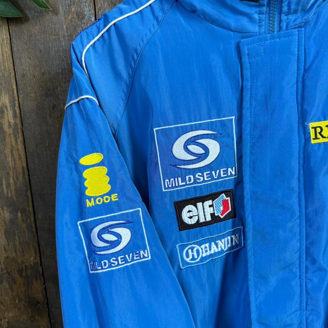 Vintage Vintage Renault F1 Team Bomber Jacket Size US L / EU 52-54 / 3 - 5 Thumbnail
