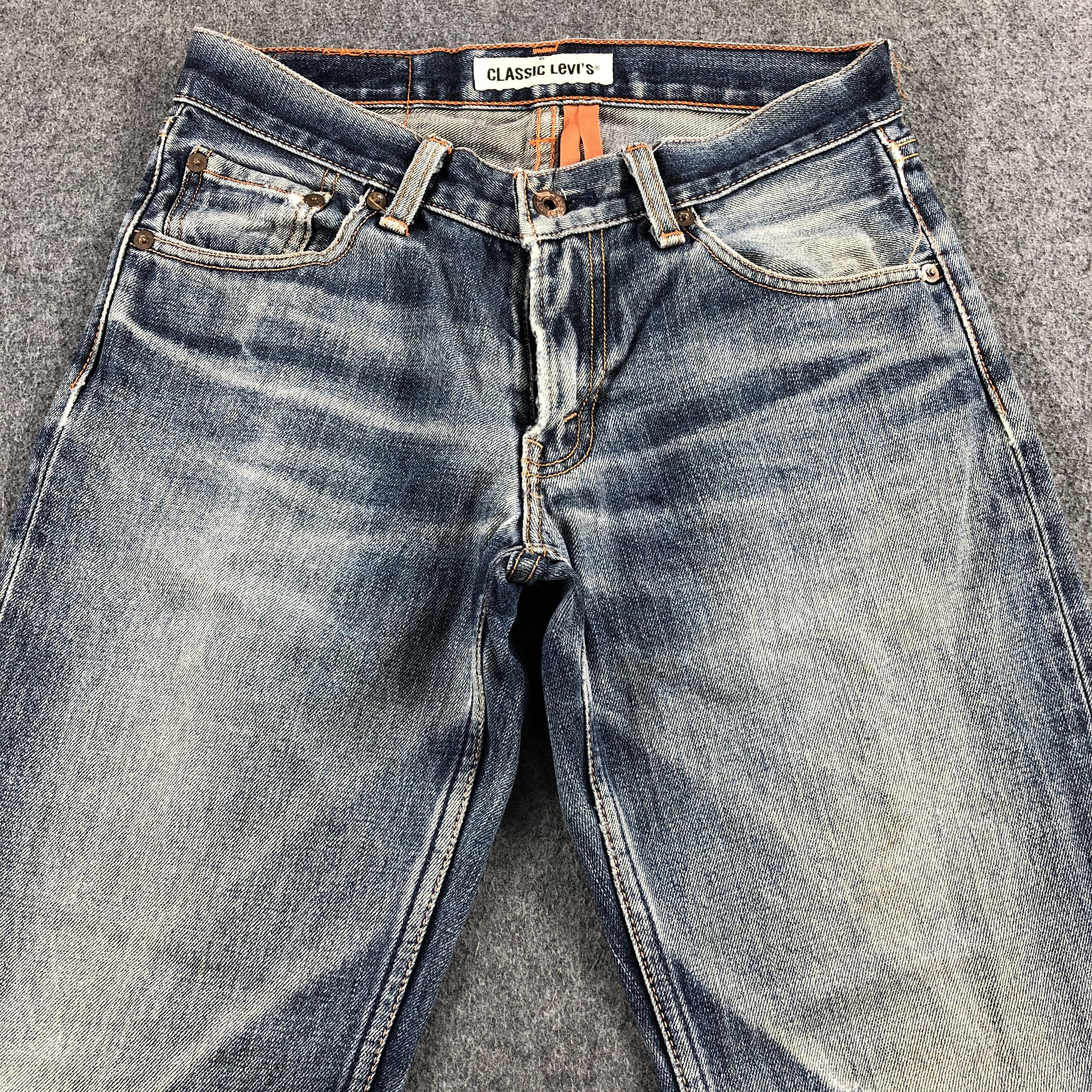 Levi's Vintage Blue Wash Levis 502 Jeans-J1861 Size US 29 - 3 Thumbnail