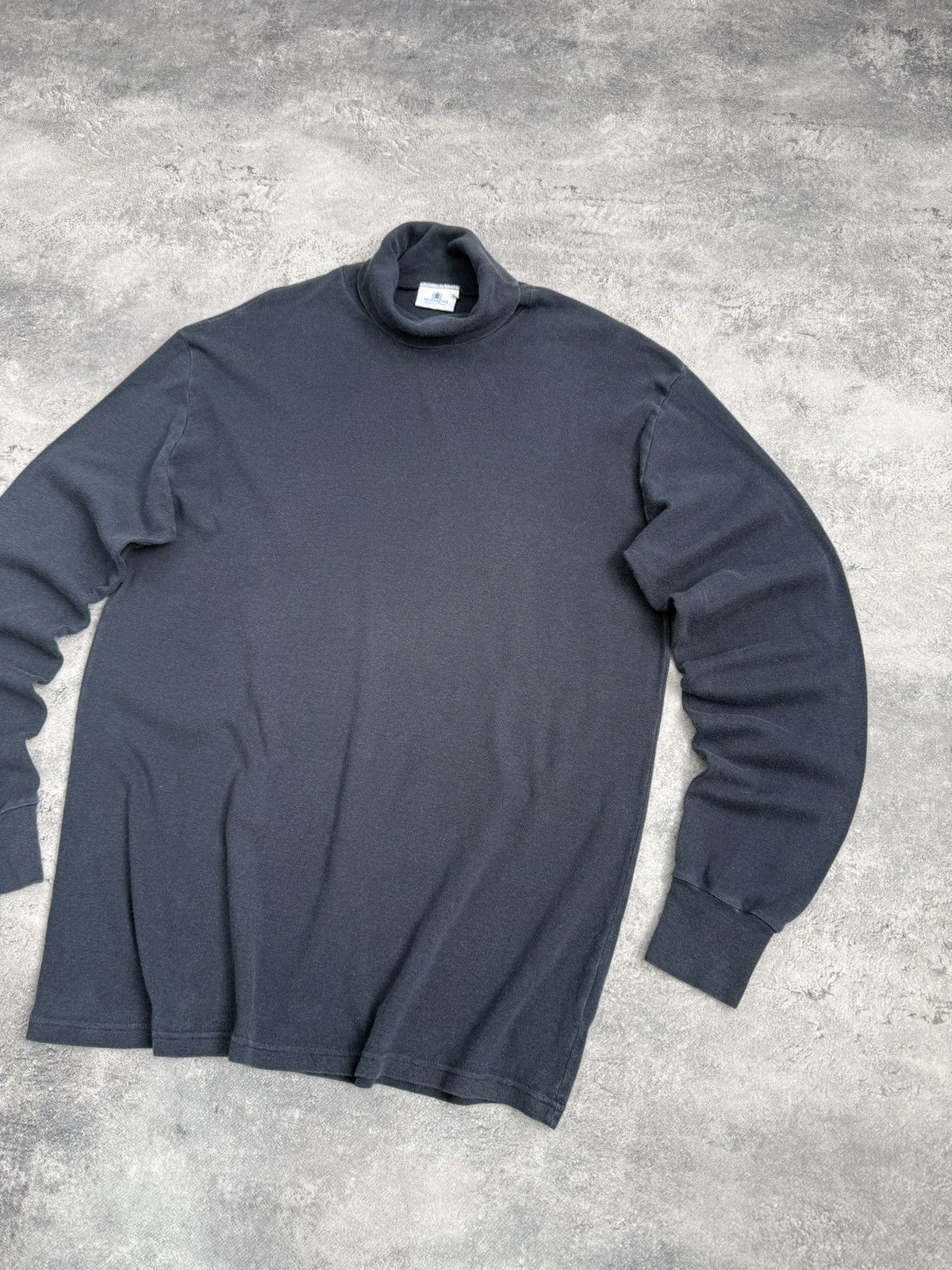Sunspel Sunspel Vintage Turtleneck Long Sleeve Tee Made In England Size US L / EU 52-54 / 3 - 5 Thumbnail