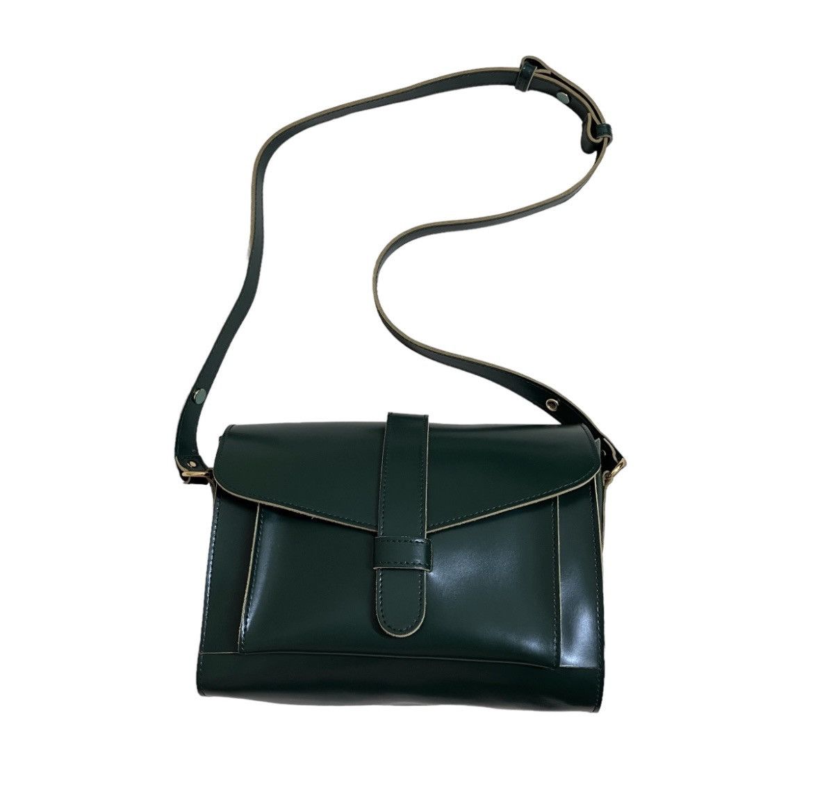 Marni Authentic Marni Green Leather Two Way Shoulder and Sling Bag Size ONE SIZE - 2 Thumbnail