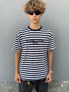 Guess Guess x Asap Rocky Striped Tee | Grailed