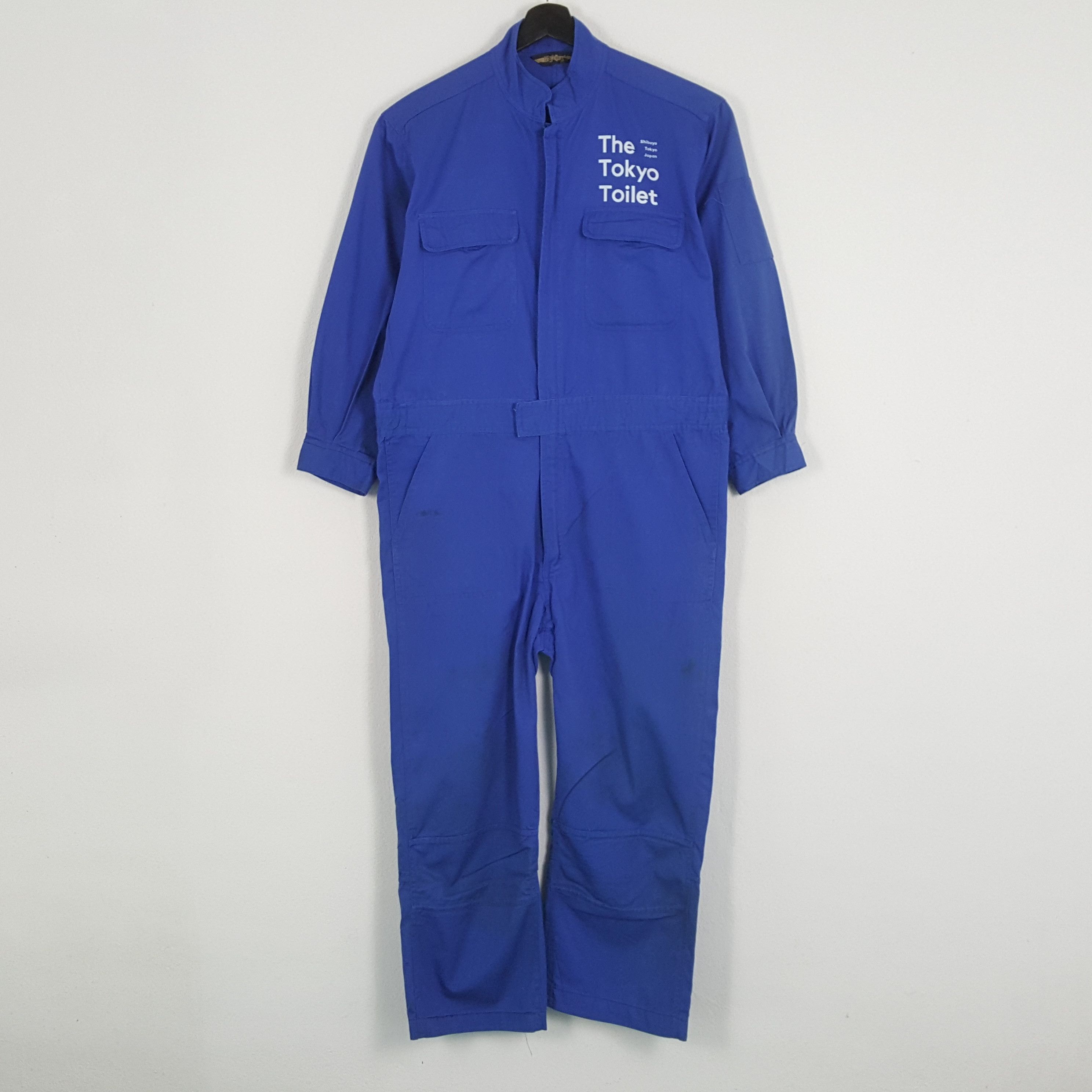 Japanese Brand × Vintage THE TOKYO TOILET Japanese Style Custom Coverall Jacket Size US L / EU 52-54 / 3 - 4 Thumbnail