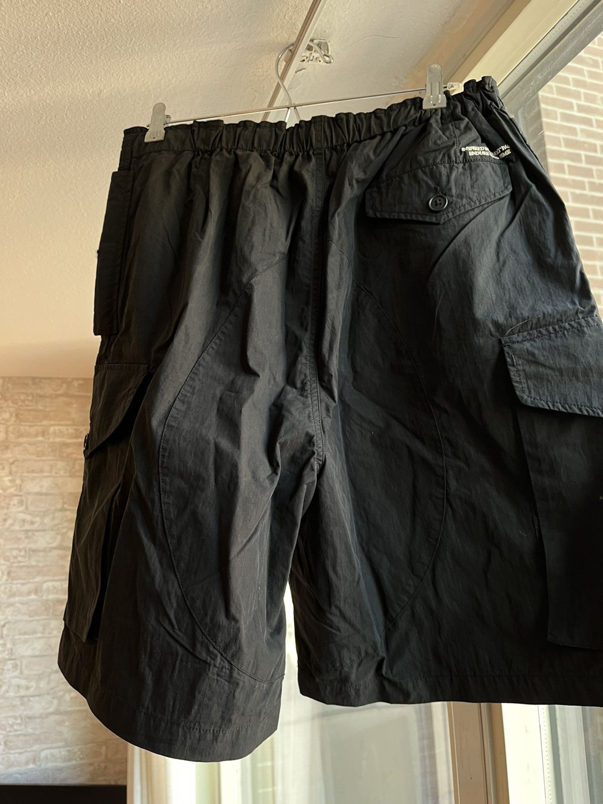 Other U.Sage M51 Nylon-Cotton Cargo Shorts Black Size Large (L) Size US 34 / EU 50 - 4 Thumbnail