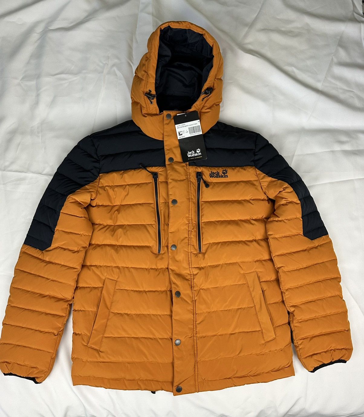 Jack Wolfskin NWT Mens Jack Wolfskin Richmond Down Jacket Puffer Size M-L Size US M / EU 48-50 / 2 - 1 Thumbnail