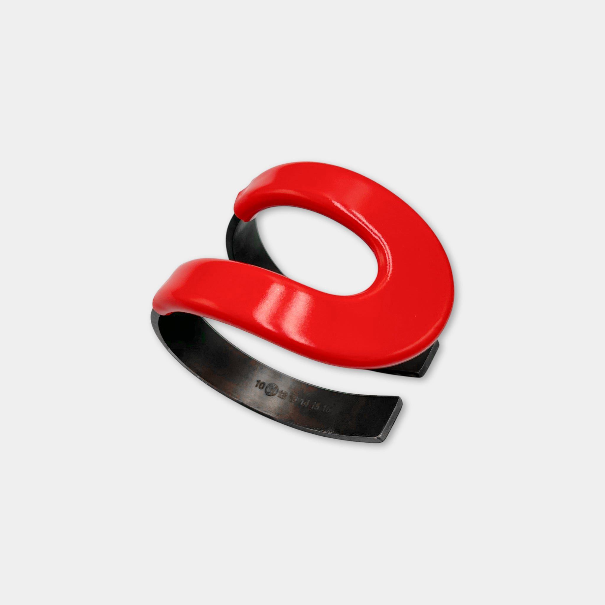 Maison Margiela Maison Margiela MM11 Red and Black Magnet Bracelet Size ONE SIZE - 1 Thumbnail