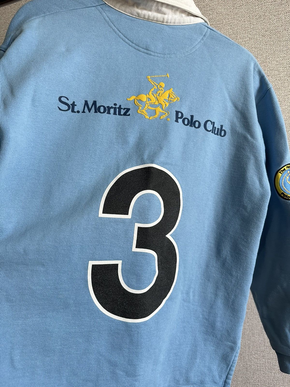 Vintage Vintage St. Moritz Polo Club Polo Shirt Size US M / EU 48-50 / 2 - 18 Thumbnail