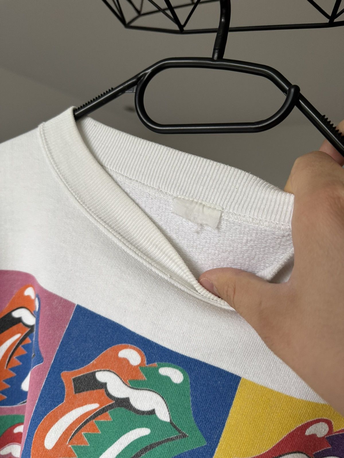 Band Tees × The Rolling Stones × Vintage Vintage The Rolling Stones 1989 American Tour Sweatshirt 80s Size US L / EU 52-54 / 3 - 7 Thumbnail