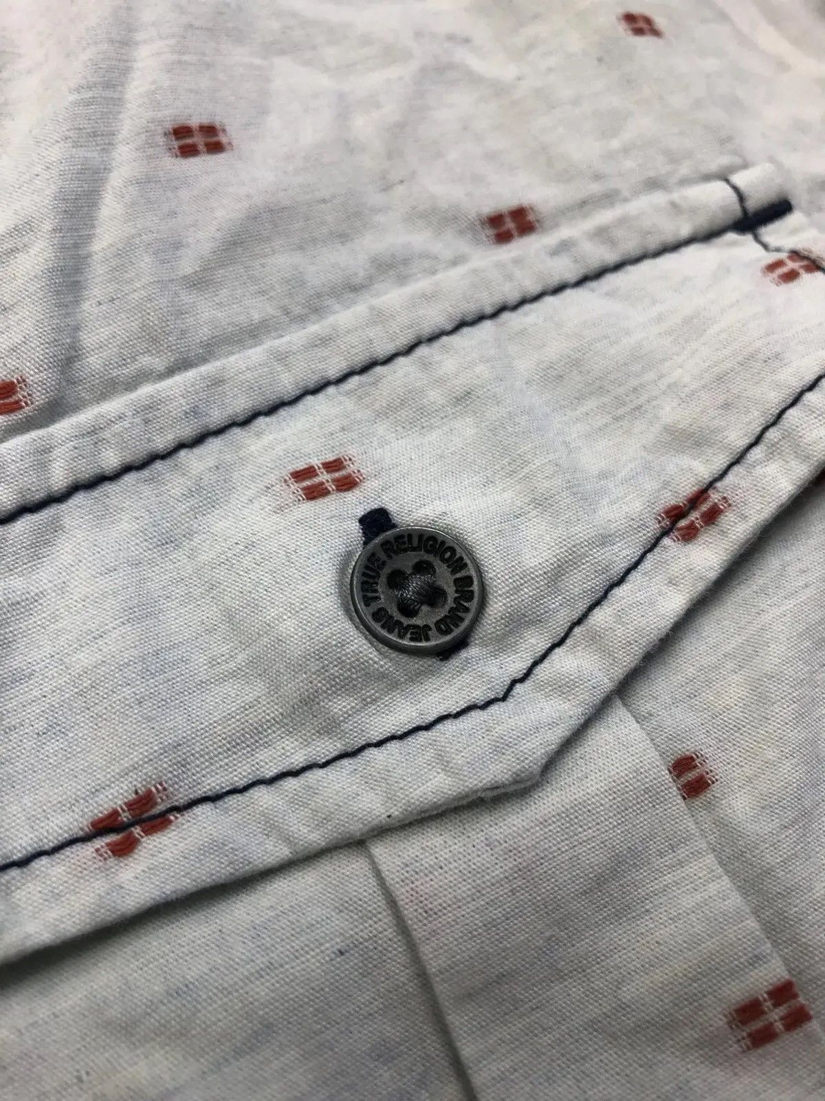 True Religion TRUE RELIGION Vintage Tennis Shirt Streetwear Monogram Rare Size US XL / EU 56 / 4 - 7 Thumbnail