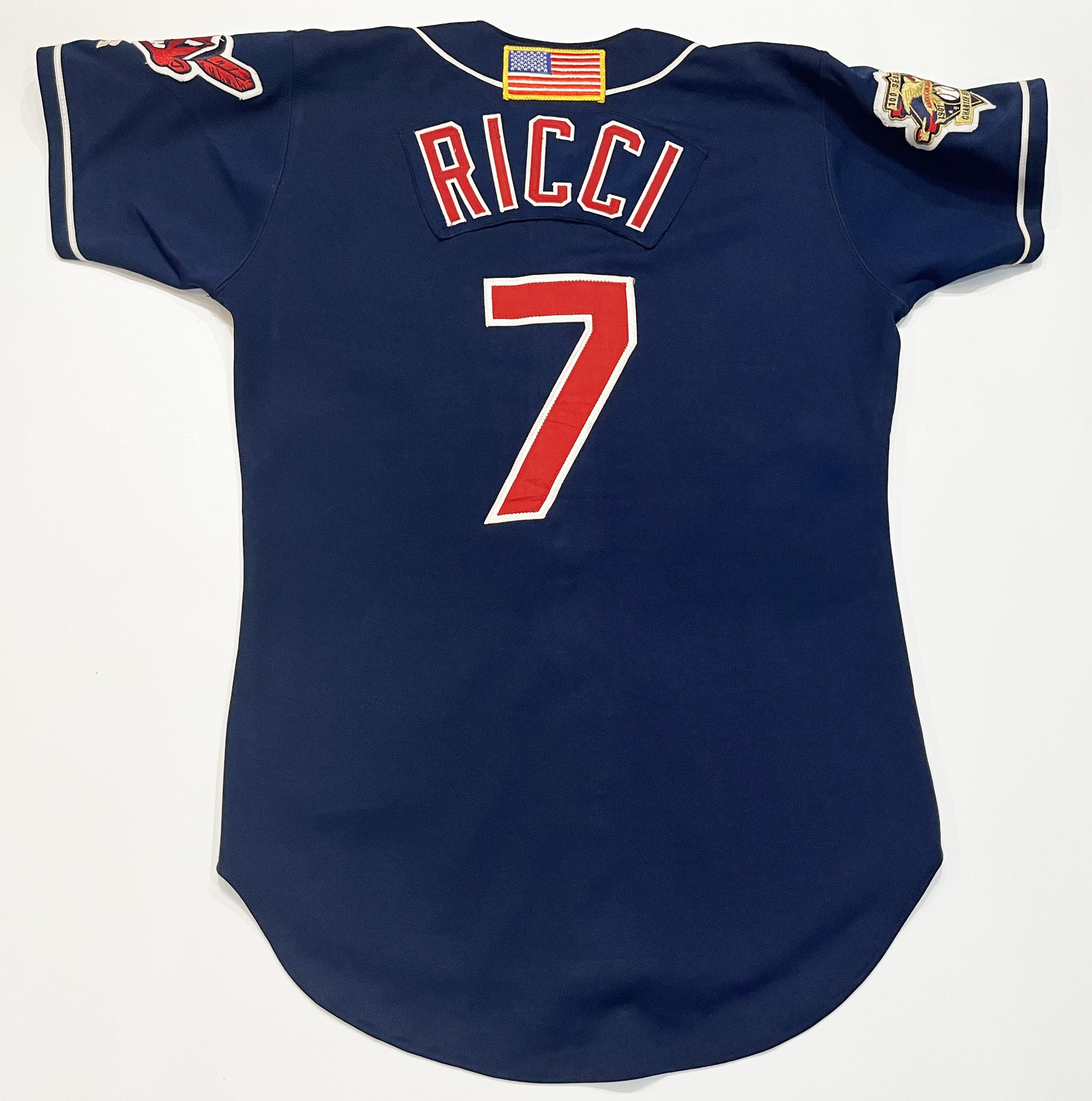 Russell Athletic Russell 2001 MLB Cleveland Indians RICCI #7 Team Jersey Size US M / EU 48-50 / 2 - 6 Thumbnail
