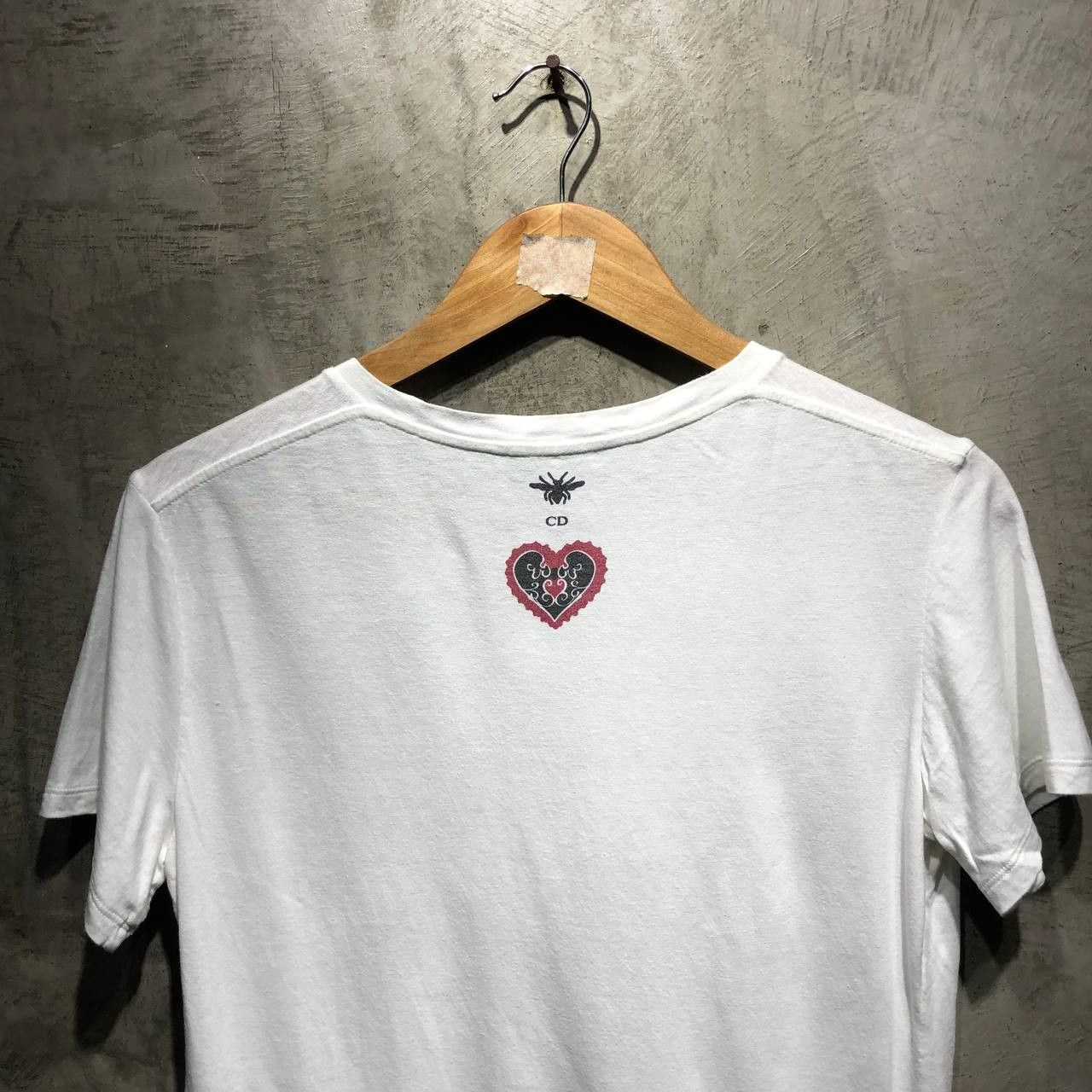 Dior Dior Heart Print Tee Size S / US 4 / IT 40 - 7 Thumbnail