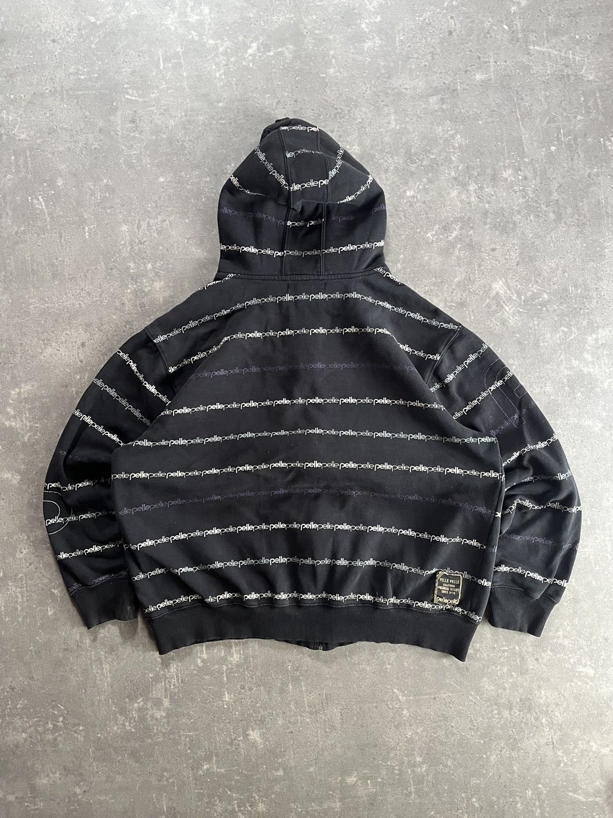 Pelle Pelle Pelle Pelle AOP Multilogo Baggy Printed Zip Hoodie XL Size US XL / EU 56 / 4 - 2 Thumbnail