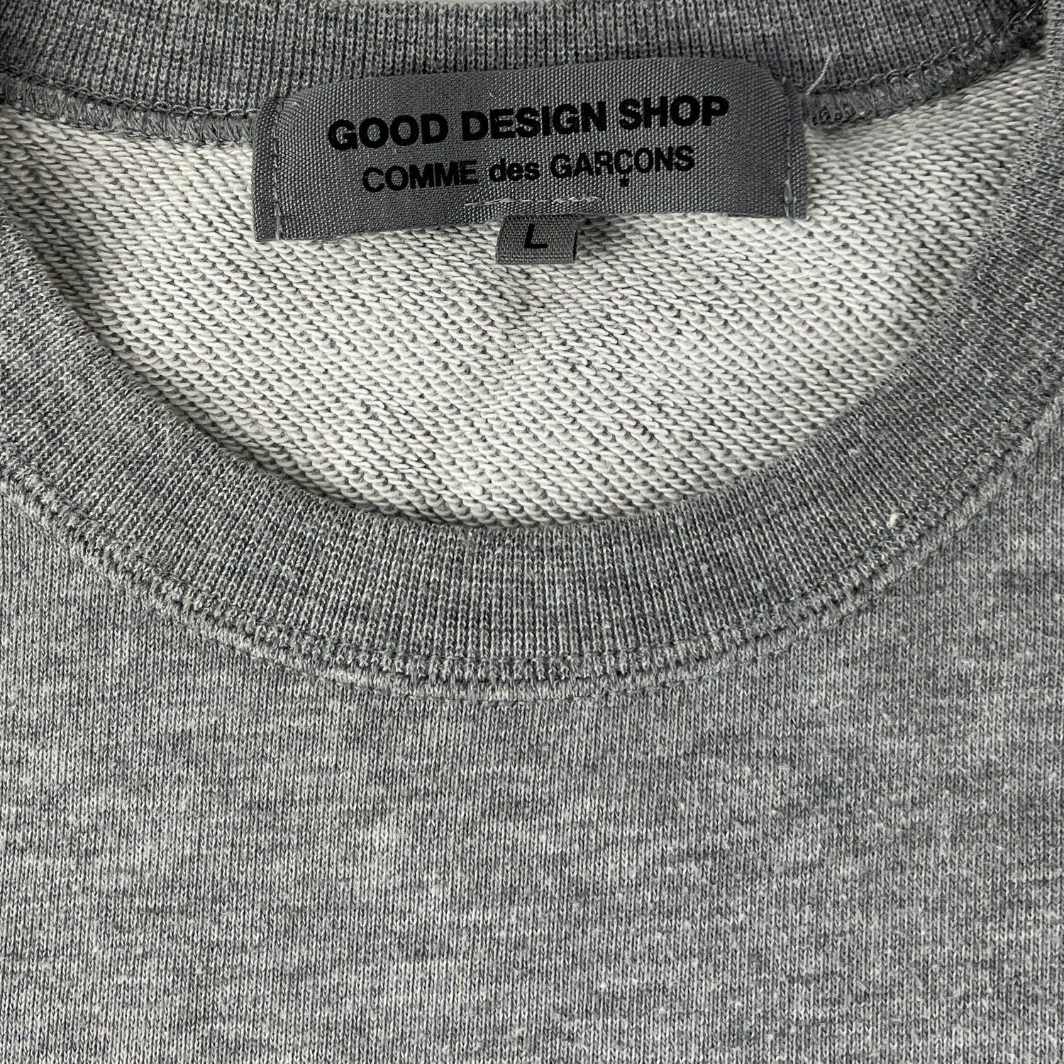 Comme des Garcons Comme Des Garçons Good Design Shop Grey Logo Sweater Size US L / EU 52-54 / 3 - 5 Thumbnail
