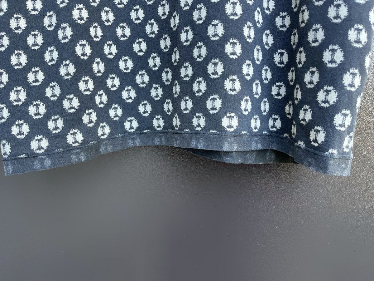 Allsaints × Vintage Men's AllSaints Black And Tan Graphic Print shirt. Size M Size US M / EU 48-50 / 2 - 4 Thumbnail