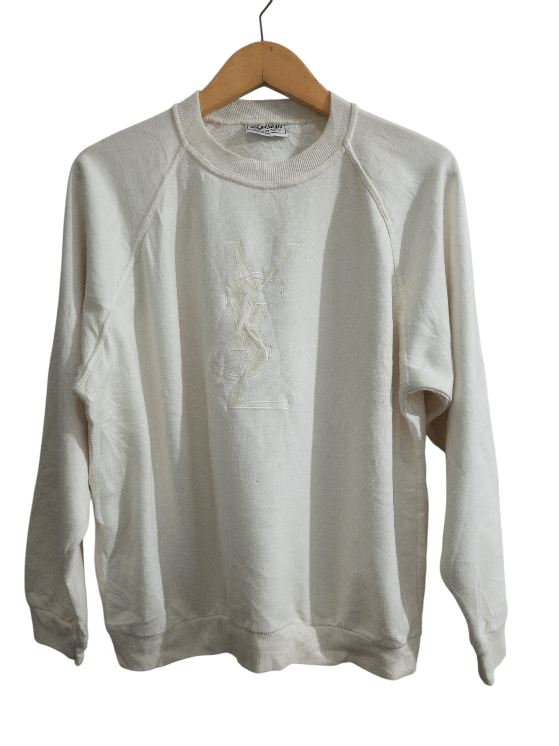 Yves Saint Laurent Vintage yves saint Laurent tricot pour homme sweatshirt Size US S / EU 44-46 / 1 - 4 Thumbnail