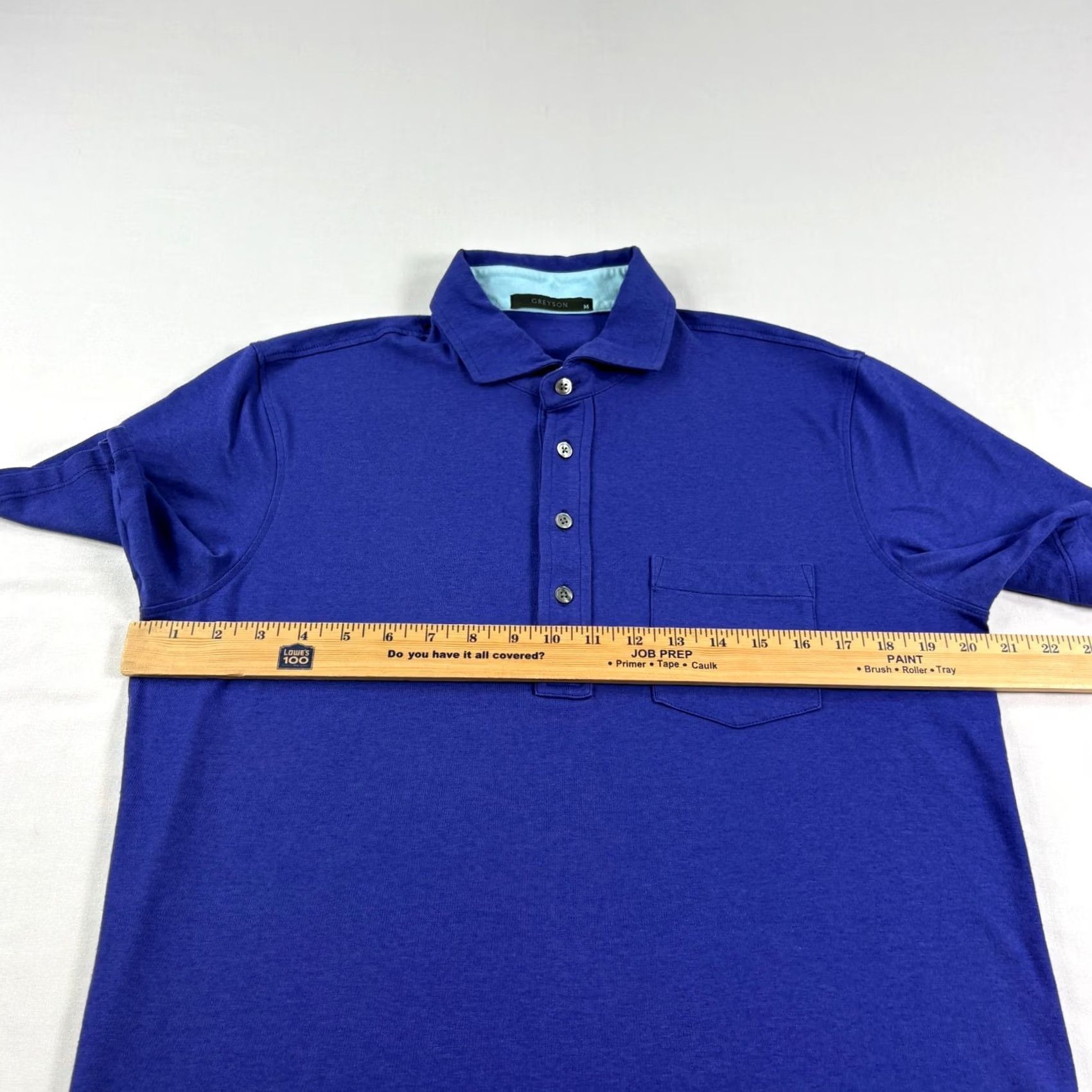 Vintage Polo Golf Shirt Mens Medium Blue Apache Polo Golf Stretch Pocket Casual Size US M / EU 48-50 / 2 - 4 Thumbnail