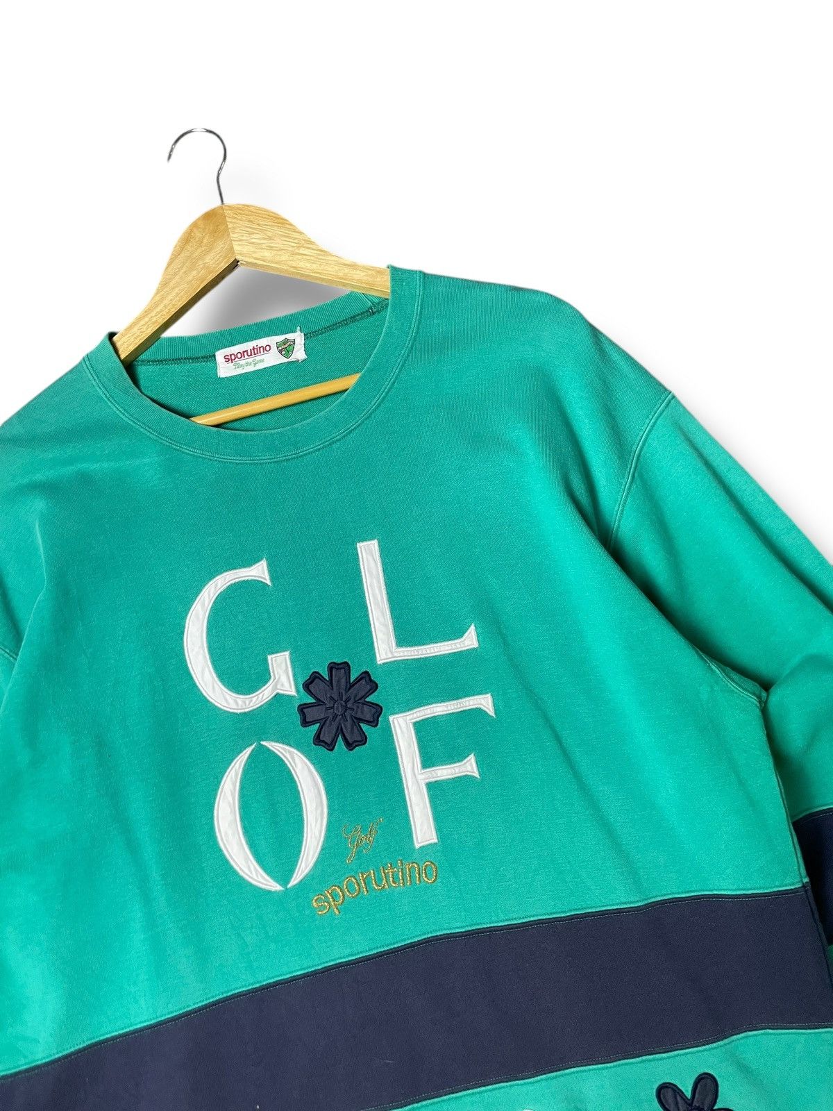 Japanese Brand × Vintage SPORUTINO Golf Brand Sweater (73) Size US XS / EU 42 / 0 - 7 Thumbnail