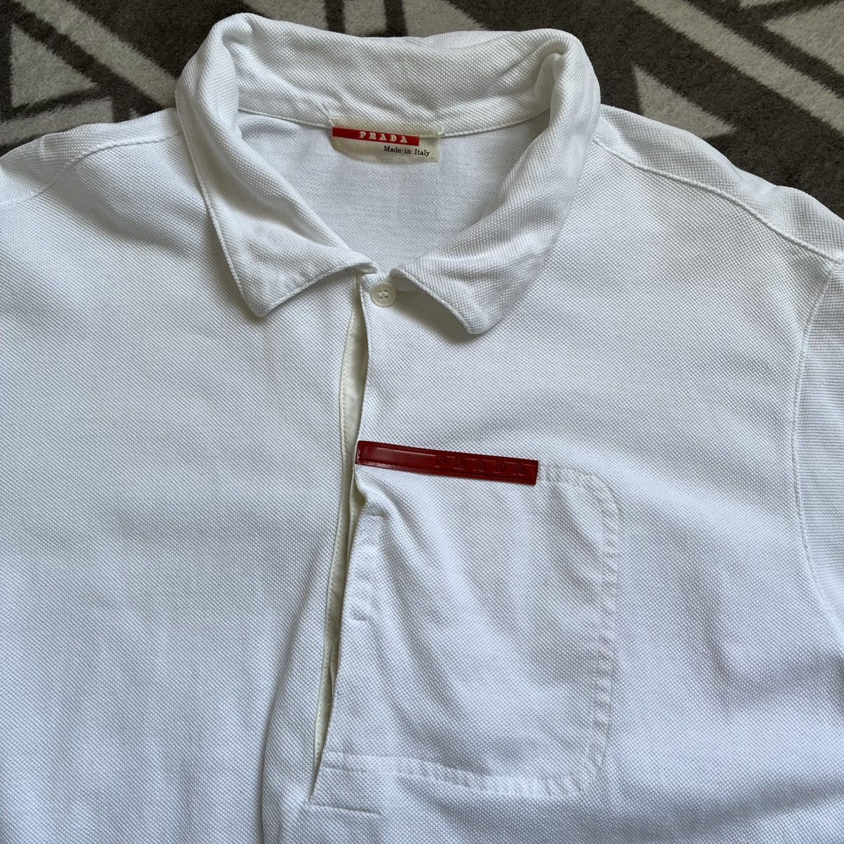 Prada Vintage Prada sport polo shirt Size US L / EU 52-54 / 3 - 4 Thumbnail