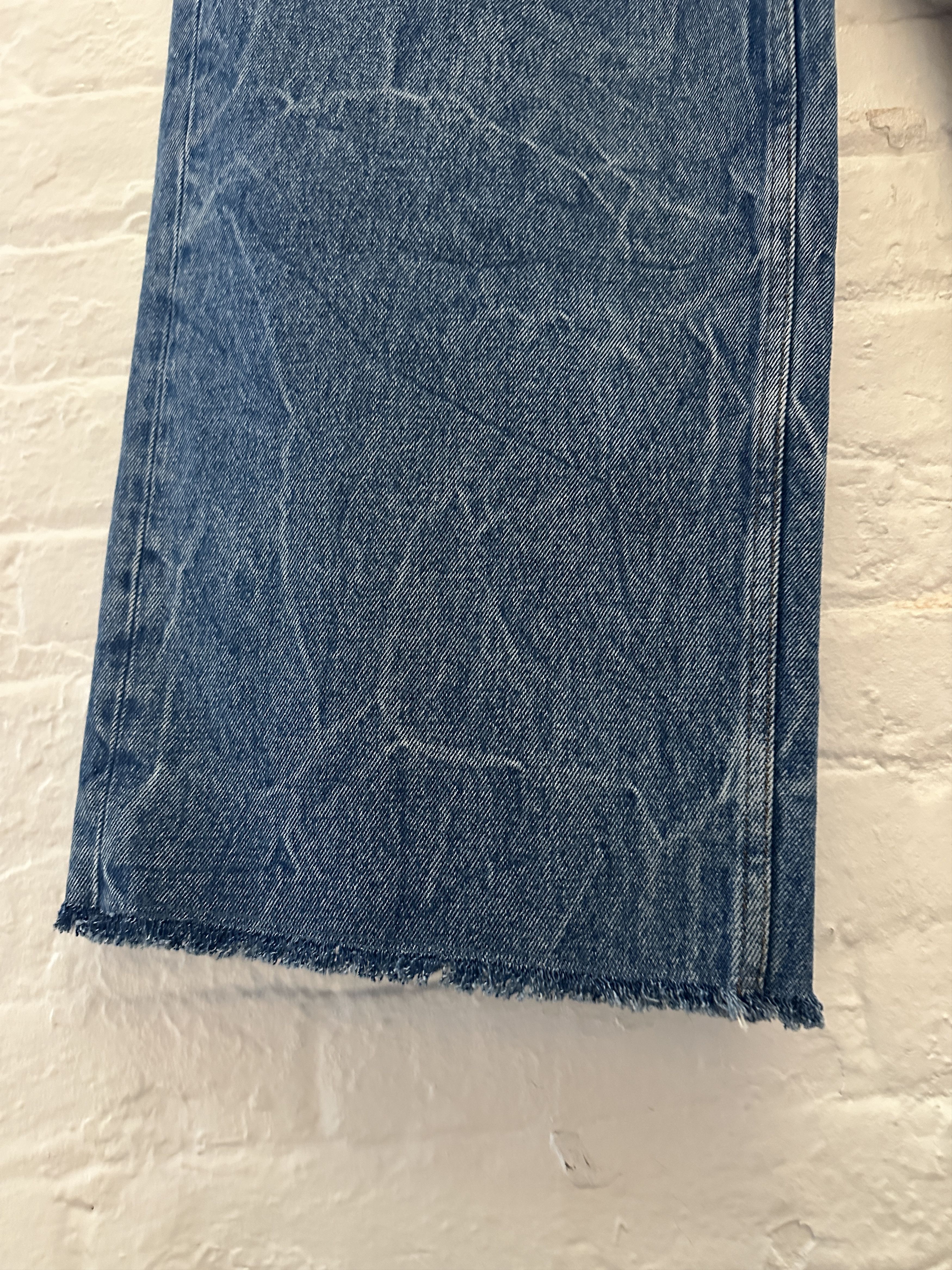 Dries Van Noten Dries Van Noten Wide Leg Baggy Jeans Size US 32 / EU 48 - 3 Thumbnail