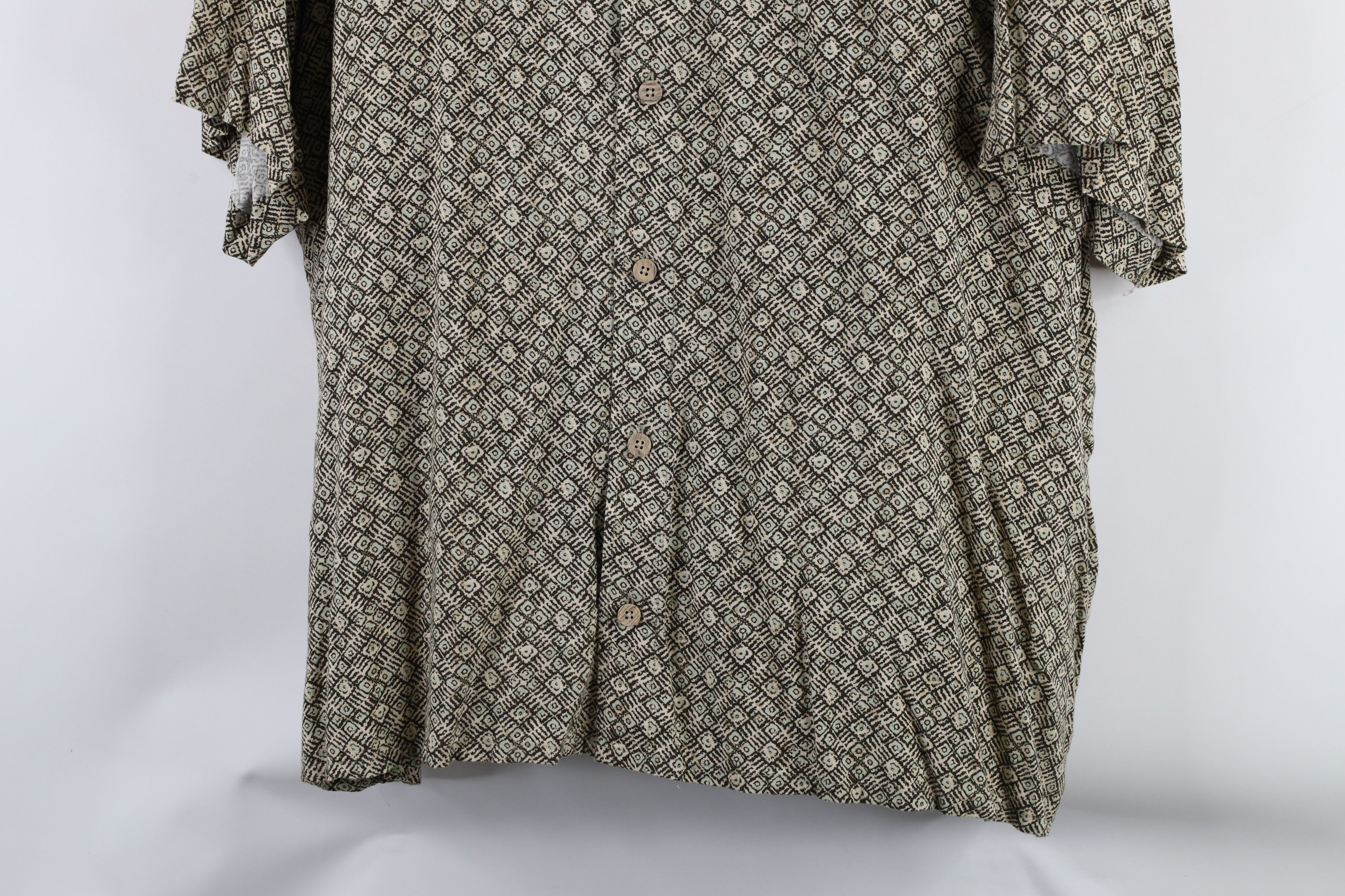 Vintage Vintage 90s Streetwear Short Sleeve Collared Button Shirt Size US XXL / EU 58 / 5 - 3 Thumbnail