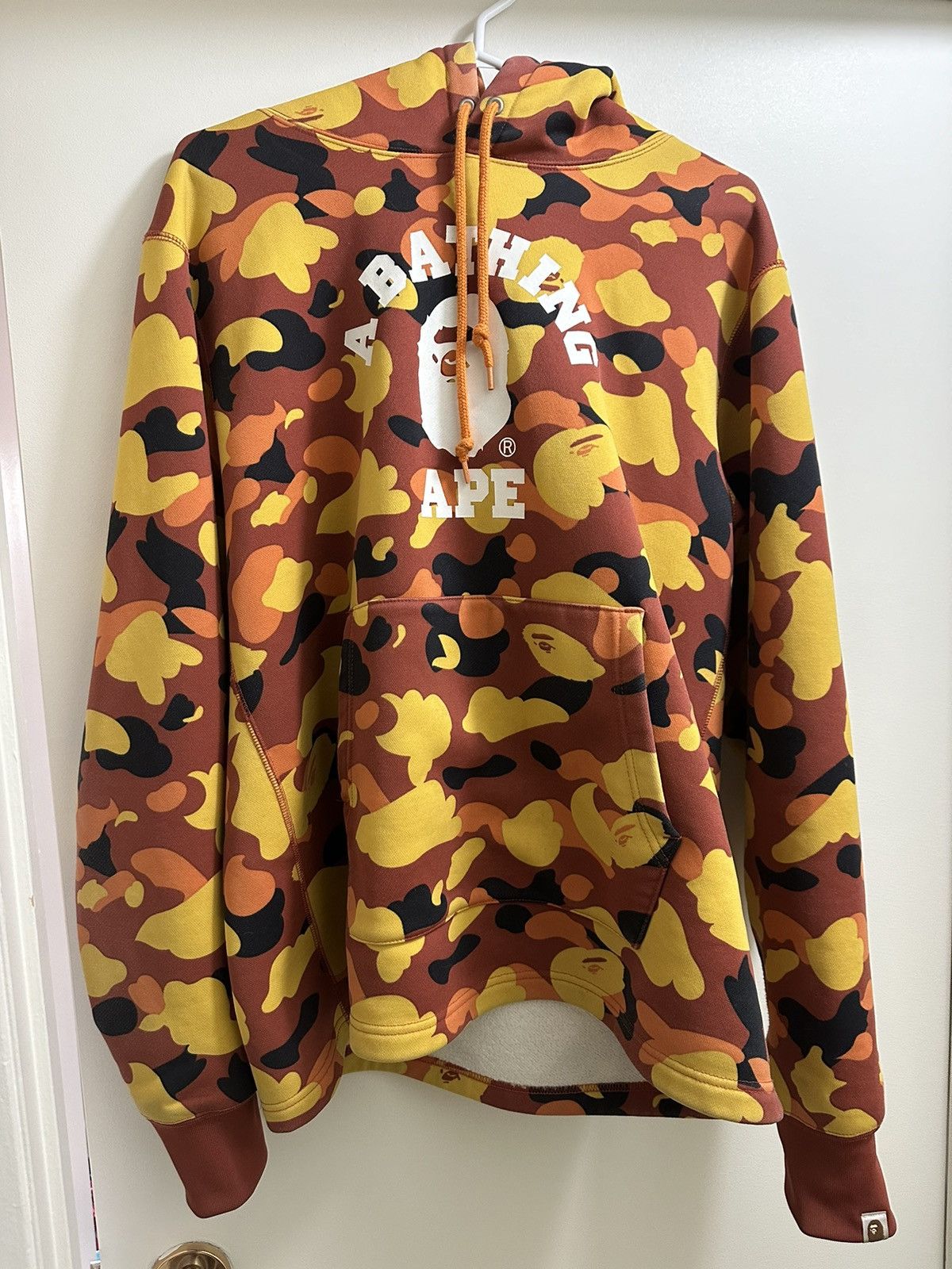 Bape 1st Camo College Pullover Hoodie Size US L / EU 52-54 / 3 - 1 Thumbnail