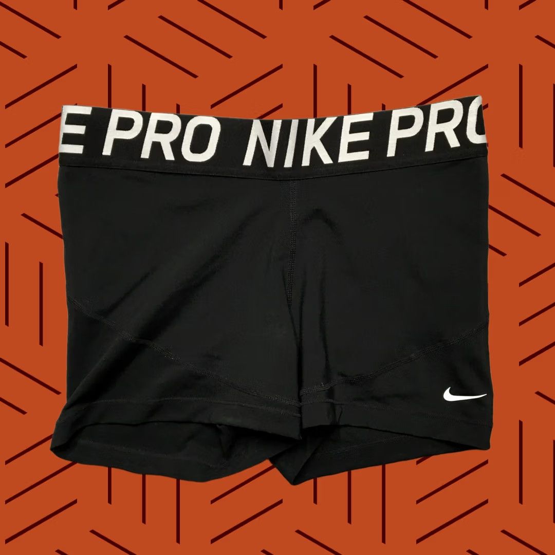 Nike Nike Pro Compression Shorts Womens L Black 3" Dri-FIT Training AO9977-010 Size 36" / US 14 / IT 50 - 1 Thumbnail