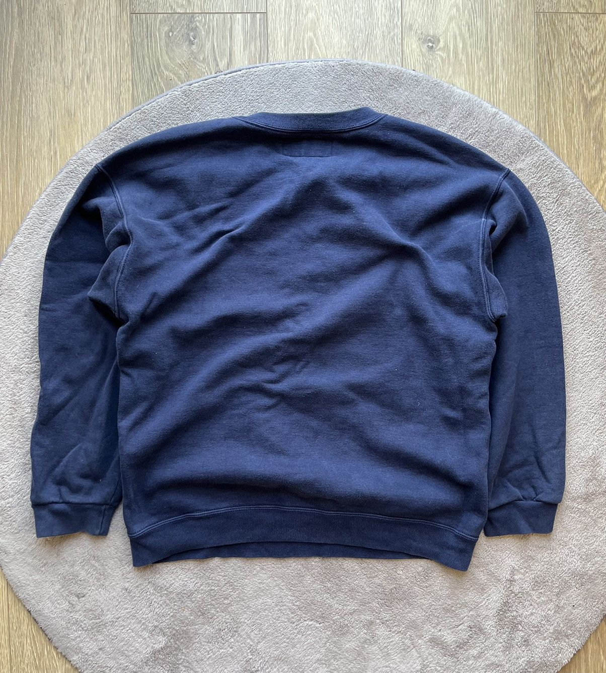 Russell Athletic × Vintage Vintage 90s Russell Athletic Blue Boxy Big Logo Size US M / EU 48-50 / 2 - 5 Thumbnail