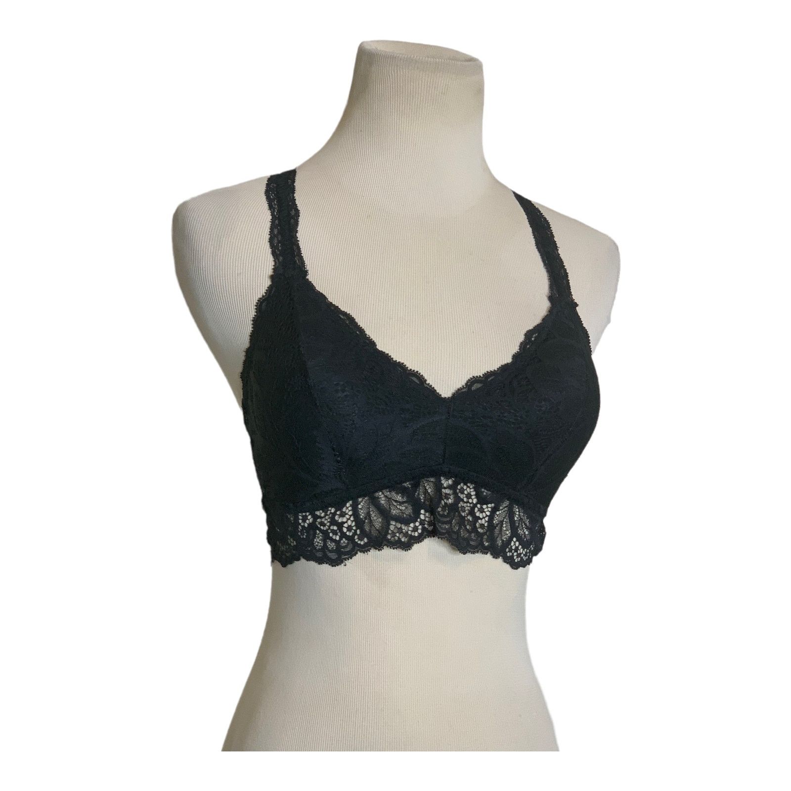 Audemars Piguet Auden racer back lace black padded bralette size XS Size ONE SIZE - 6 Thumbnail