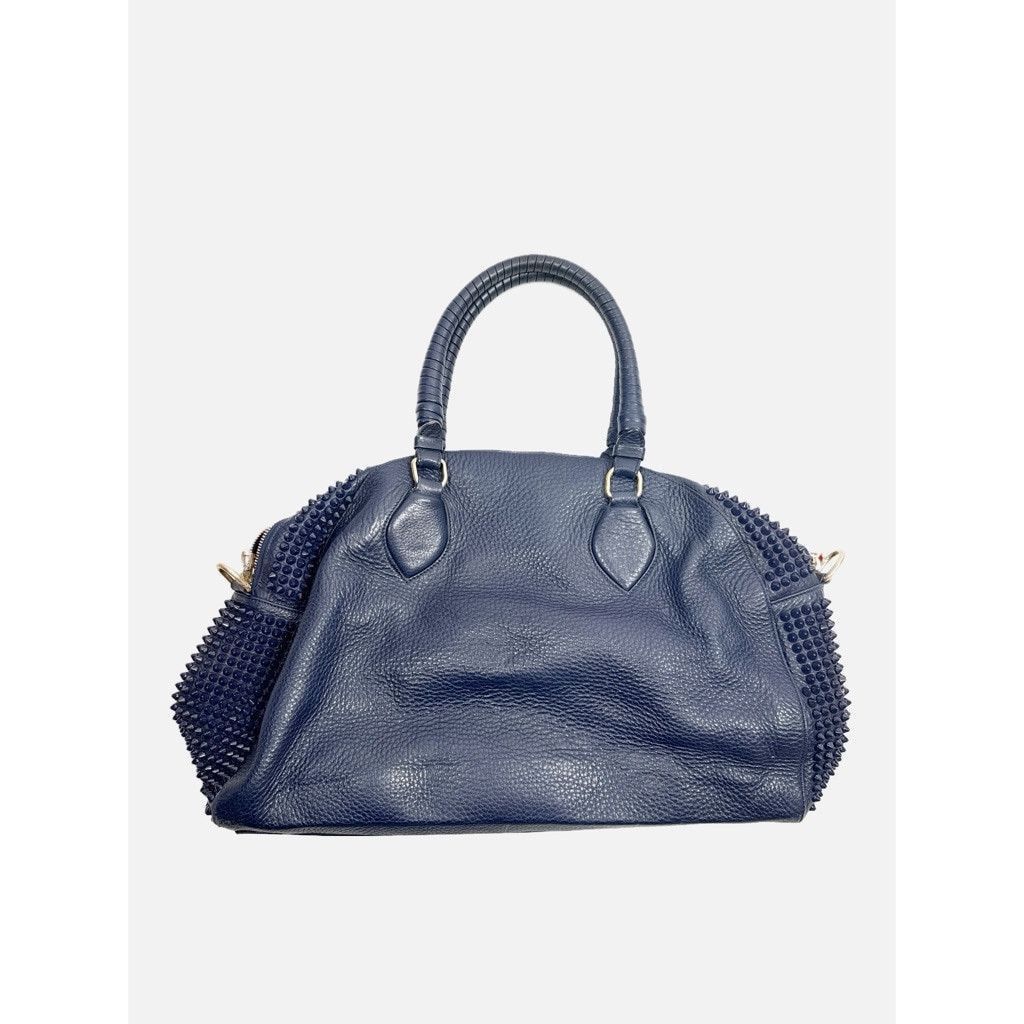 Christian Louboutin Christian Louboutin Panettone Crossbody Shoulder Bag – Blue Size ONE SIZE - 13 Thumbnail