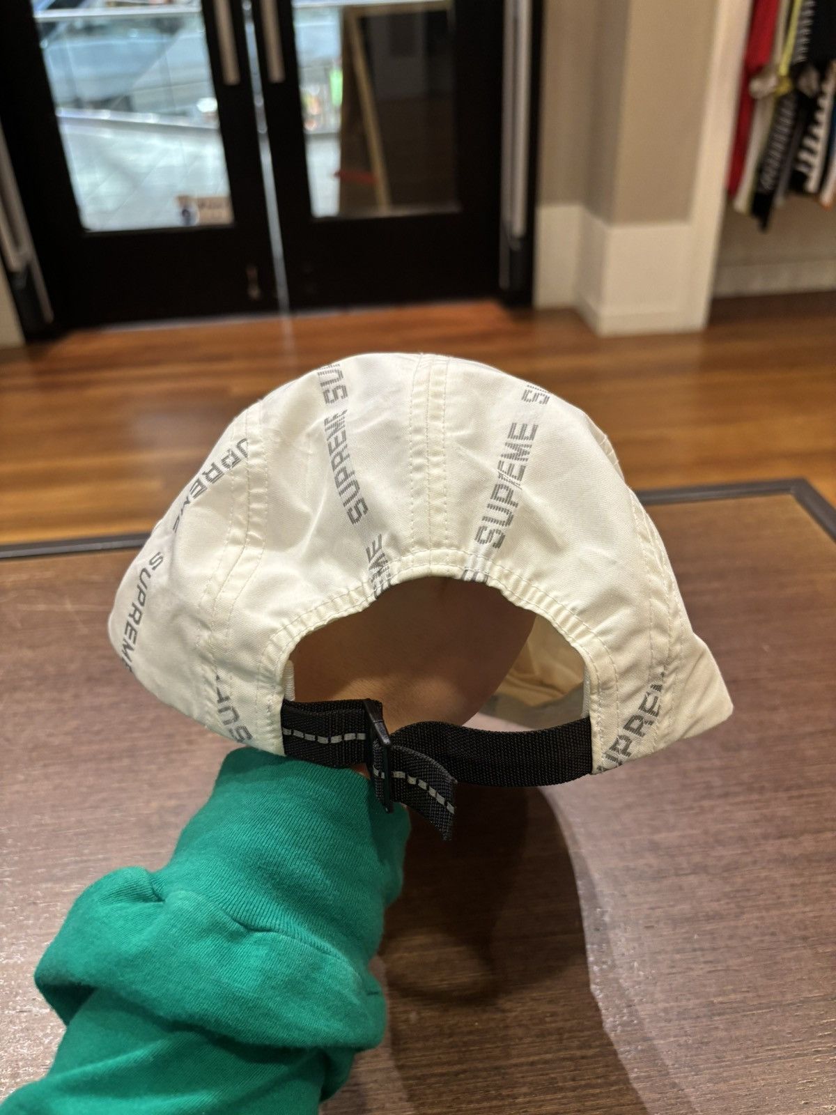 Supreme Supreme Reflective Logos Cap Size ONE SIZE - 2 Thumbnail