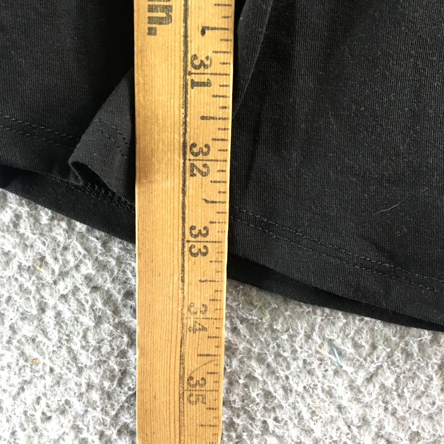 Vintage Maurices Dress Womens XS Black Crewneck Long Sleeve A-Line Casual Wear Shirt Size XS / US 0-2 / IT 36-38 - 7 Thumbnail