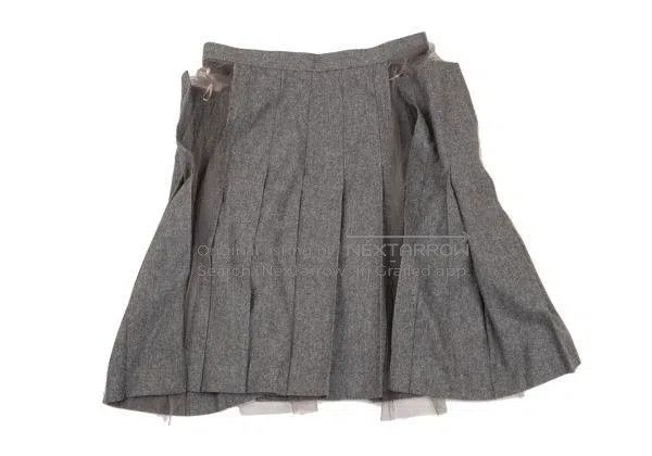 Comme des Garcons Comme Des Garcons size M Gray Vintage Pleated Tulle Half S Size 22" - 2 Thumbnail