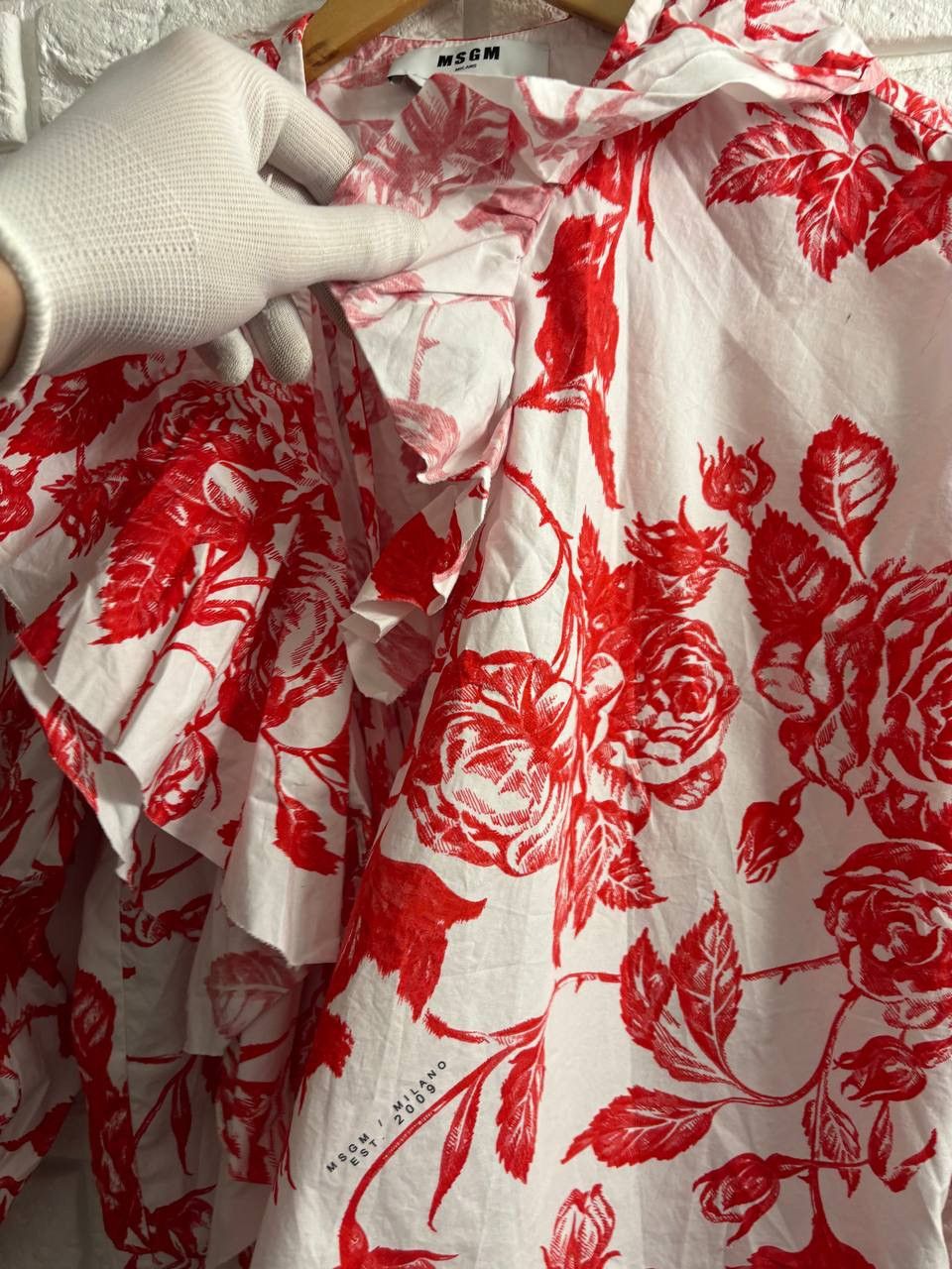 MSGM MSGM women floral printed blouse Milano EST 2009 Size XS / US 0-2 / IT 36-38 - 7 Thumbnail