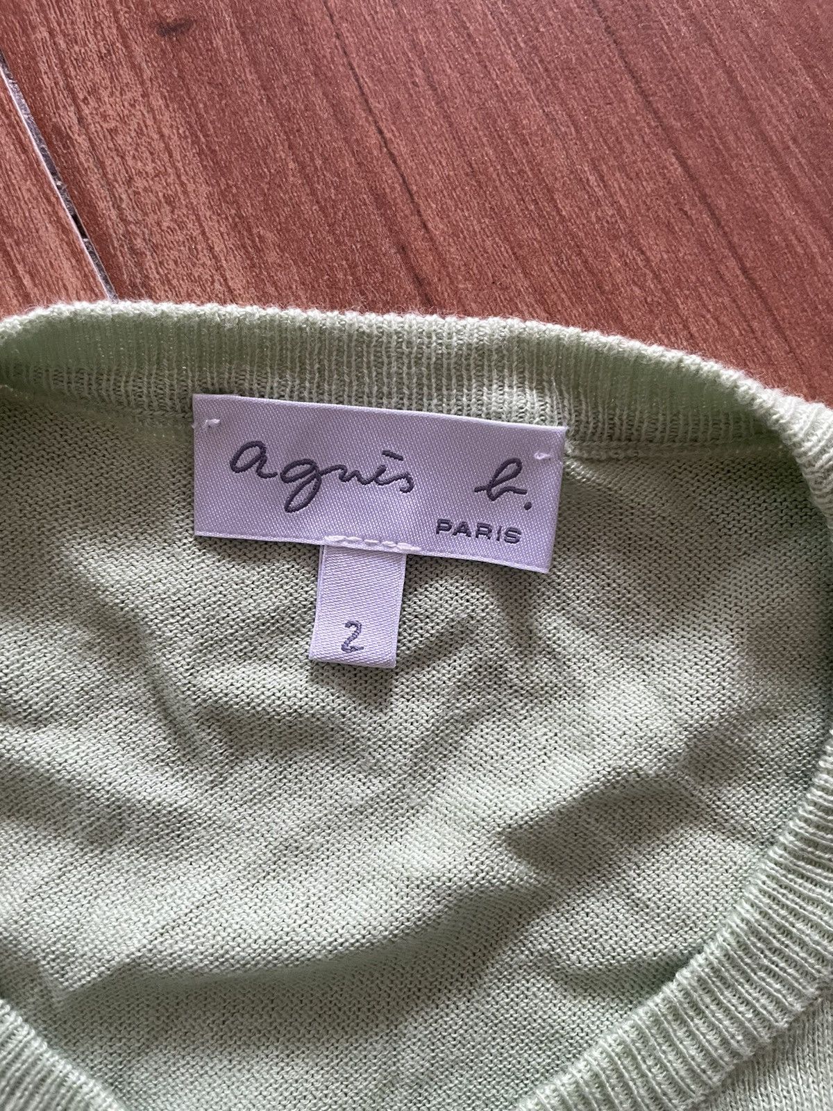 agnes b. Agnes B. Cotton Sweater Size S / US 4 / IT 40 - 4 Thumbnail