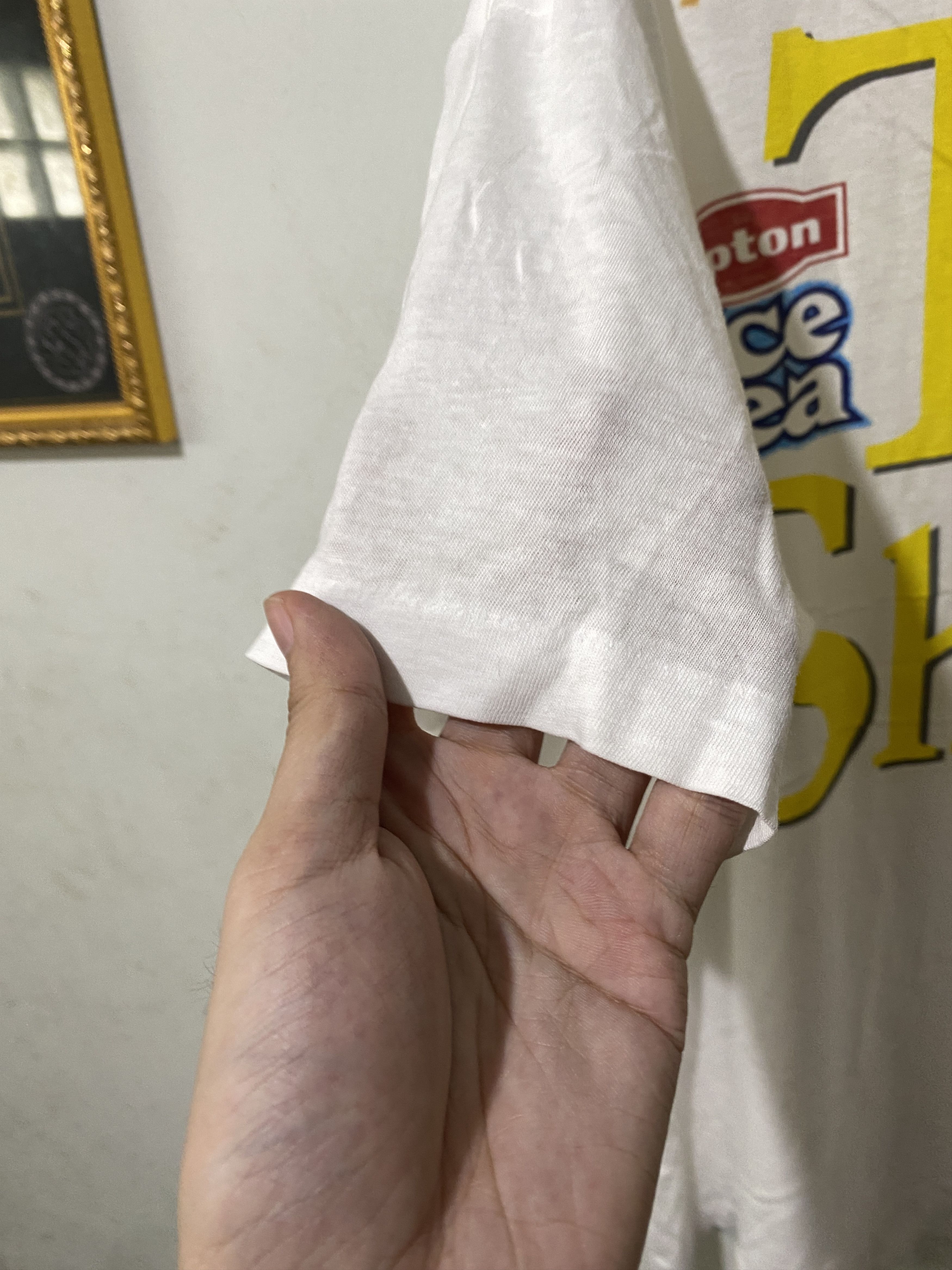 Vintage Vintage 90s Lipton Ice Tea Shirt Size US XL / EU 56 / 4 - 4 Thumbnail