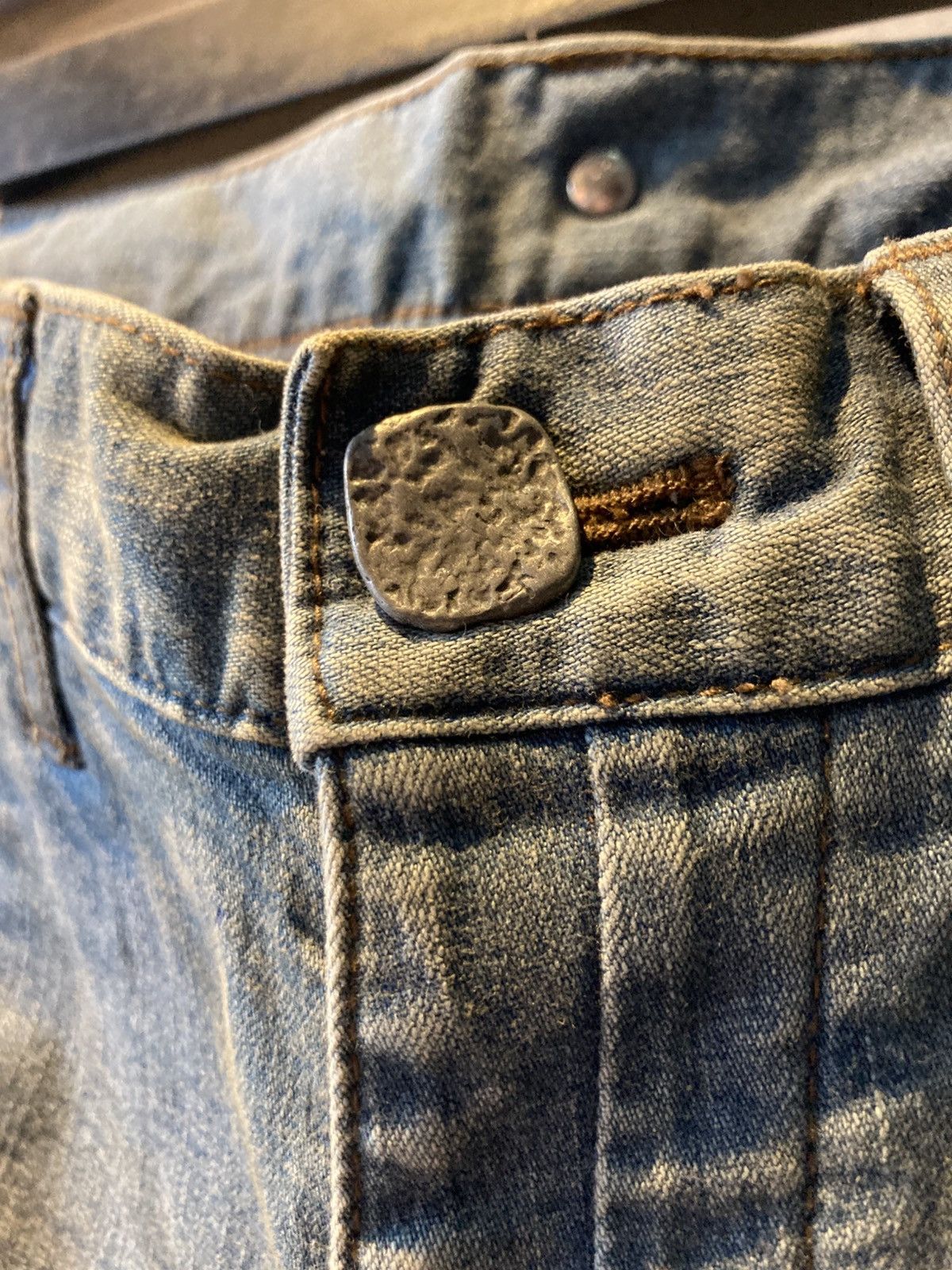 Fagassent Toshiki Aoki Seigeki Light Blue Denim Size US 26 / EU 42 - 2 Thumbnail