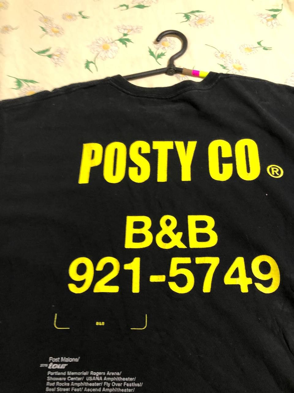 POST&CO Vintage big logo POST&CO T-Shirt crazy Y2K size L Size US L / EU 52-54 / 3 - 12 Thumbnail