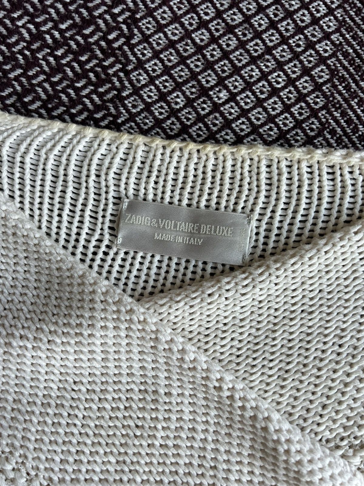 Zadig & Voltaire Zadig & Voltaire Daphnee Deluxe Mix Knitted Cardigan Size S Size S / US 4 / IT 40 - 7 Thumbnail