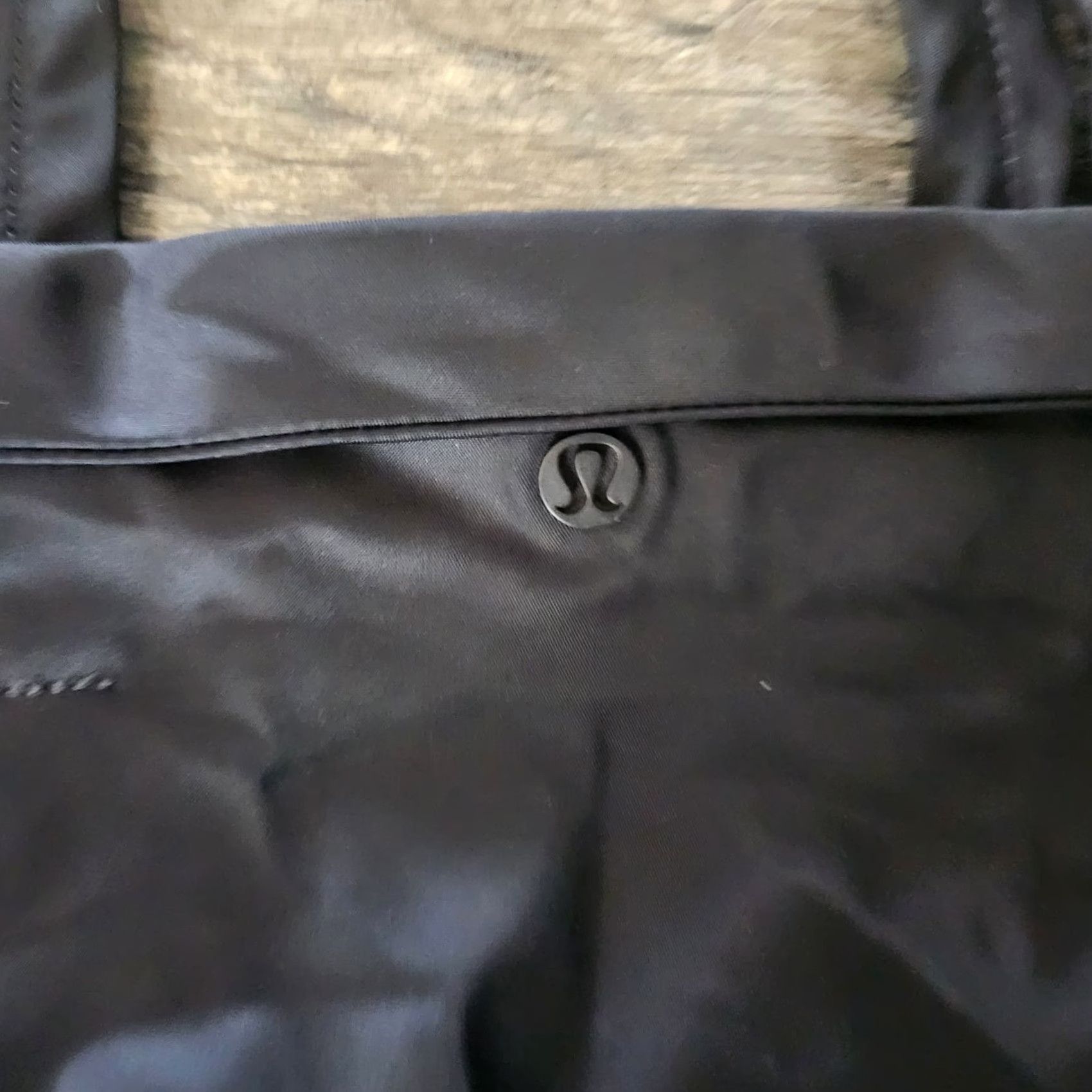 Lululemon Lululemon Easy As Sunday Tote Bag 18x4x17.5 Large Black Nylon Cinch Drawstring Tote Mens Womens Girls Boys Size ONE SIZE - 3 Thumbnail