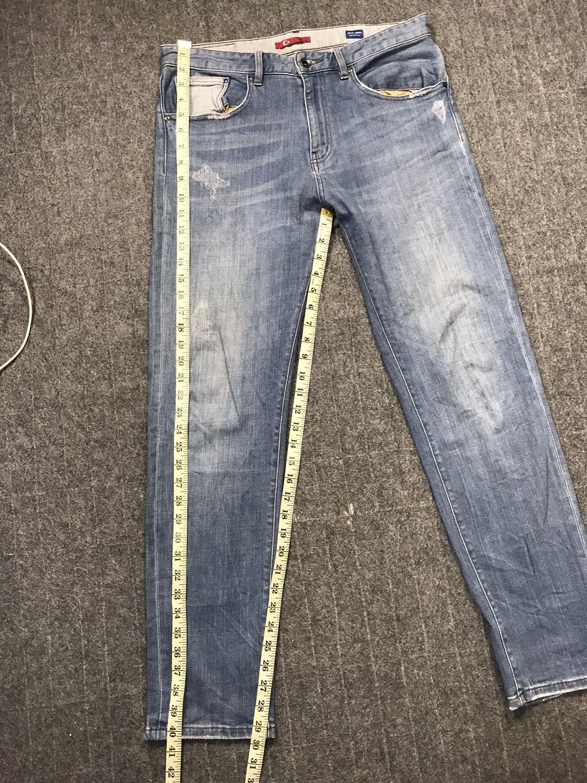 Japanese Brand Takeo Kikuchi The Shop TK Mix Piece Calik Denim Turkey Size US 32 / EU 48 - 13 Thumbnail