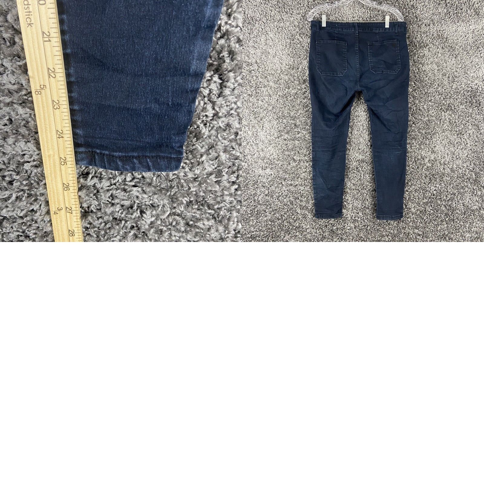 Vintage VIP Jeans Skinny Blue Jeans Women's Regular Size 15/16 Size 36" / US 14 / IT 50 - 8 Thumbnail
